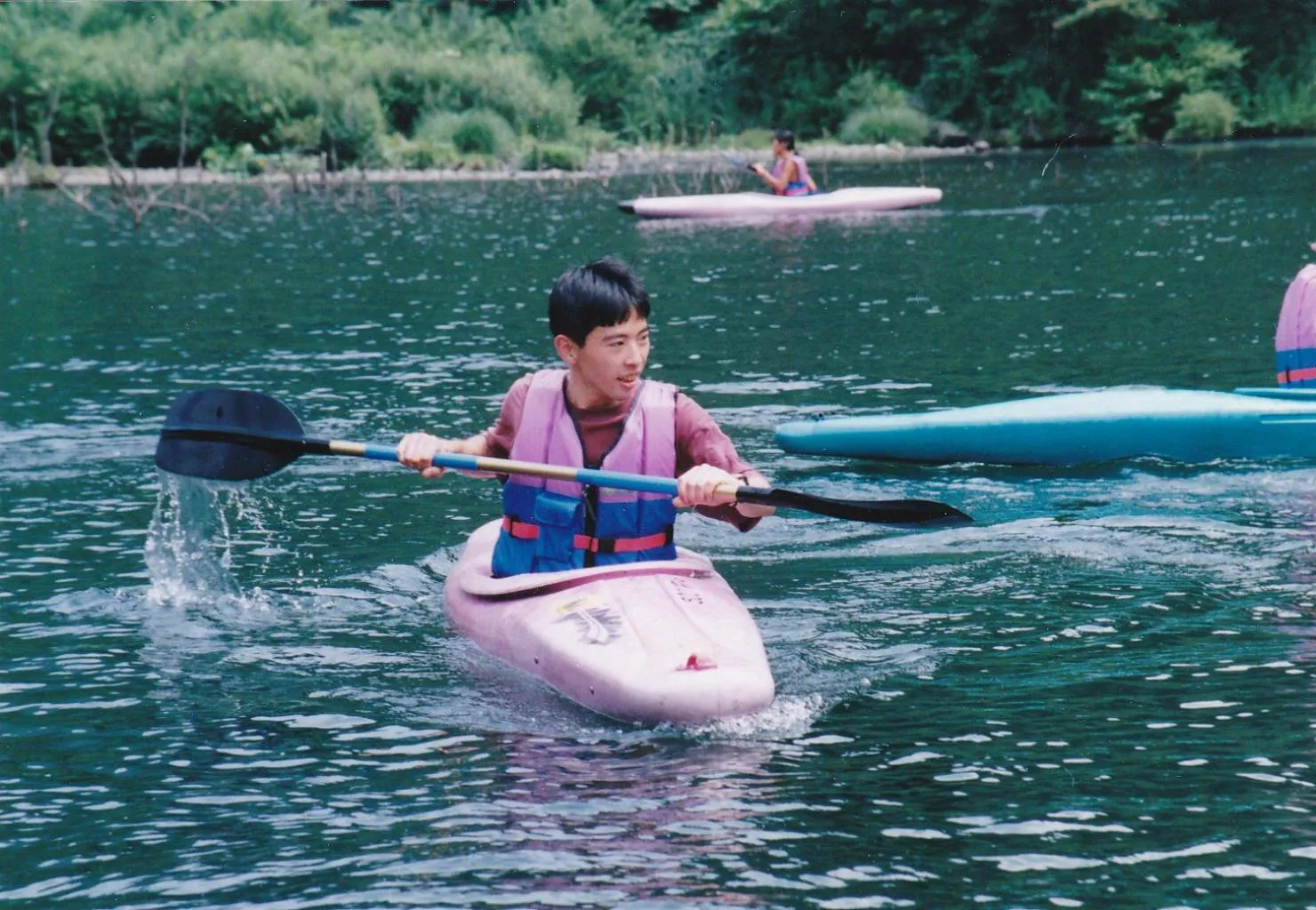 Canoeing in Pension Rapan