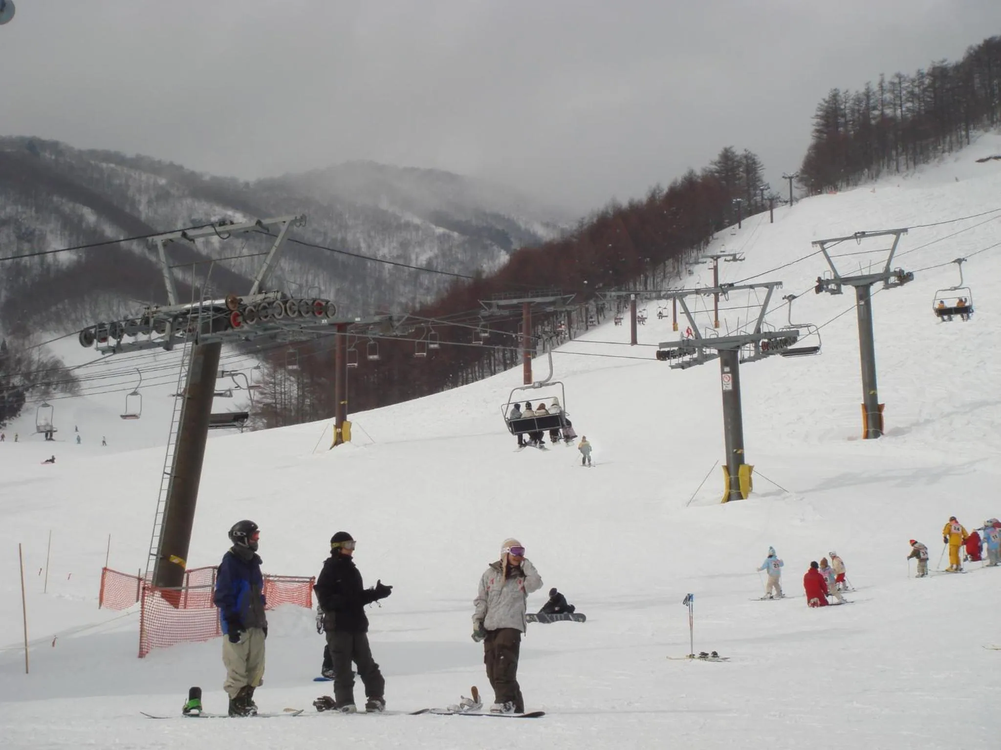 Skiing in Pension Rapan