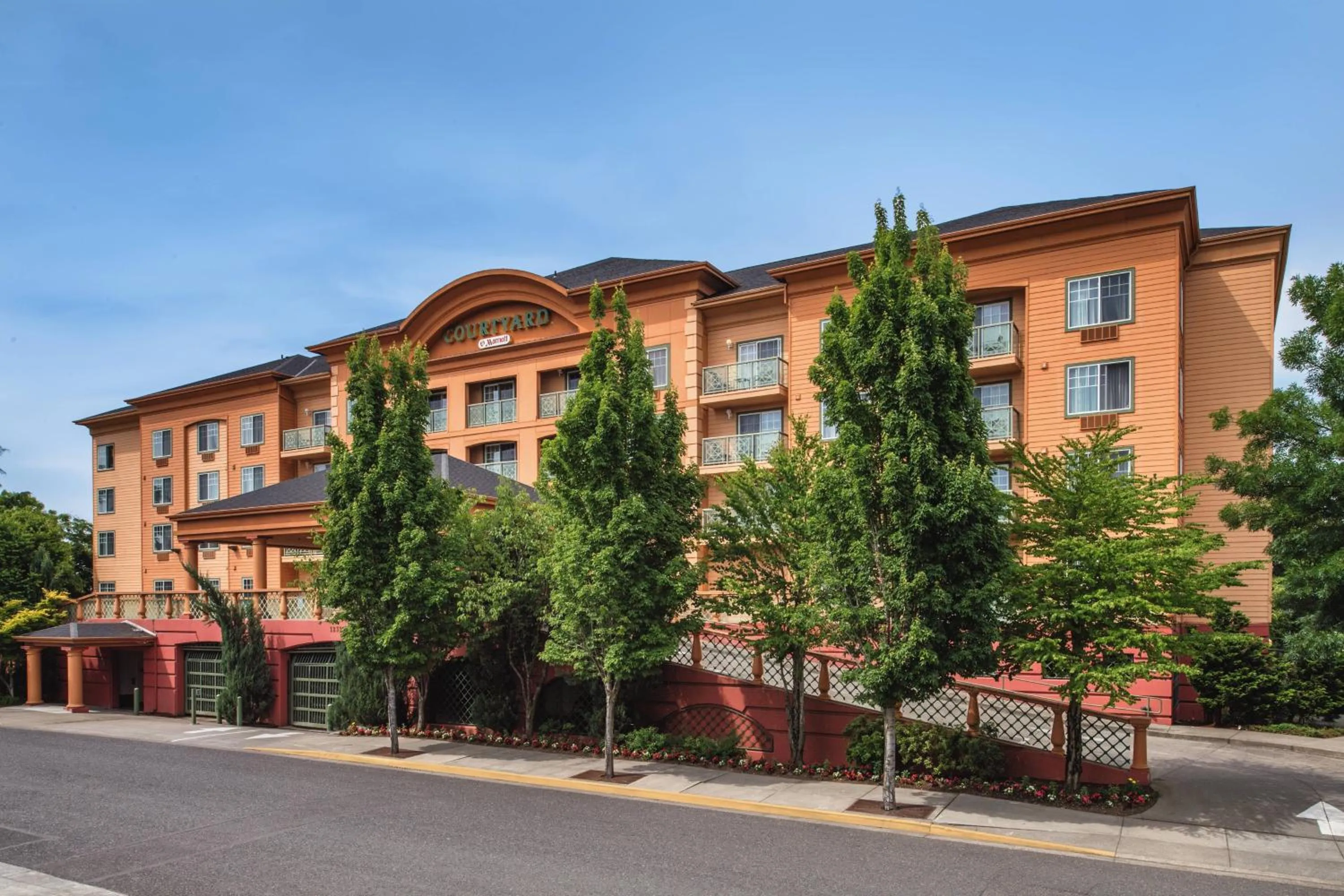 Property building in Courtyard by Marriott Portland North