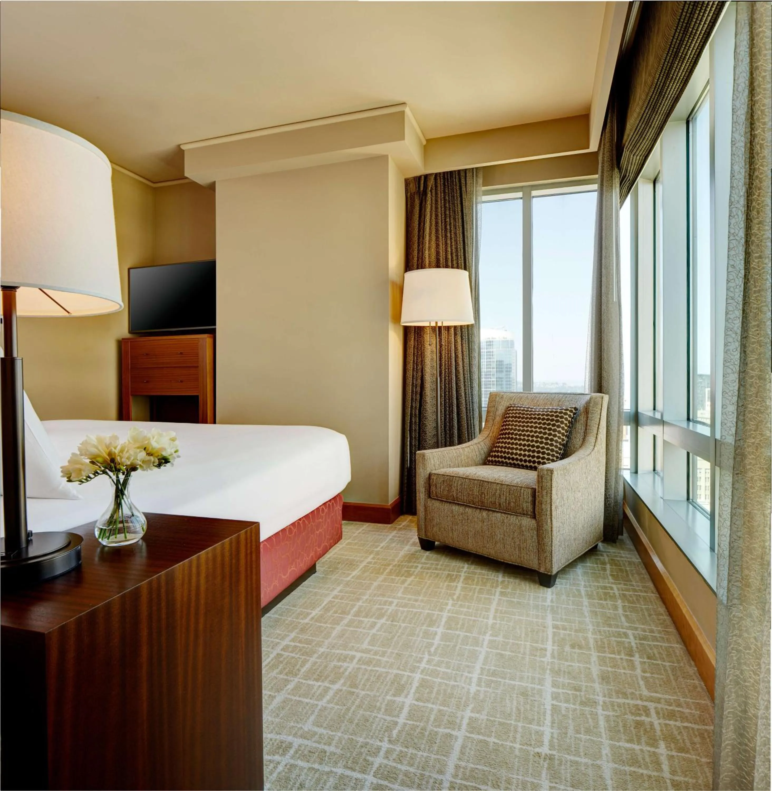 Bedroom, Bed in Grand Hyatt Seattle