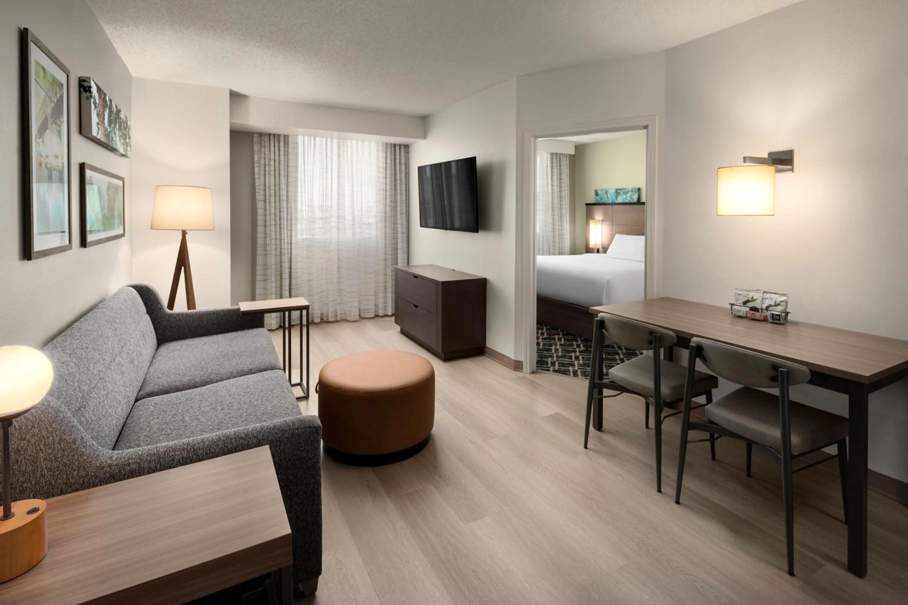 One-Bedroom King Suite with Sofa Bed in Residence Inn Portland Downtown/RiverPlace