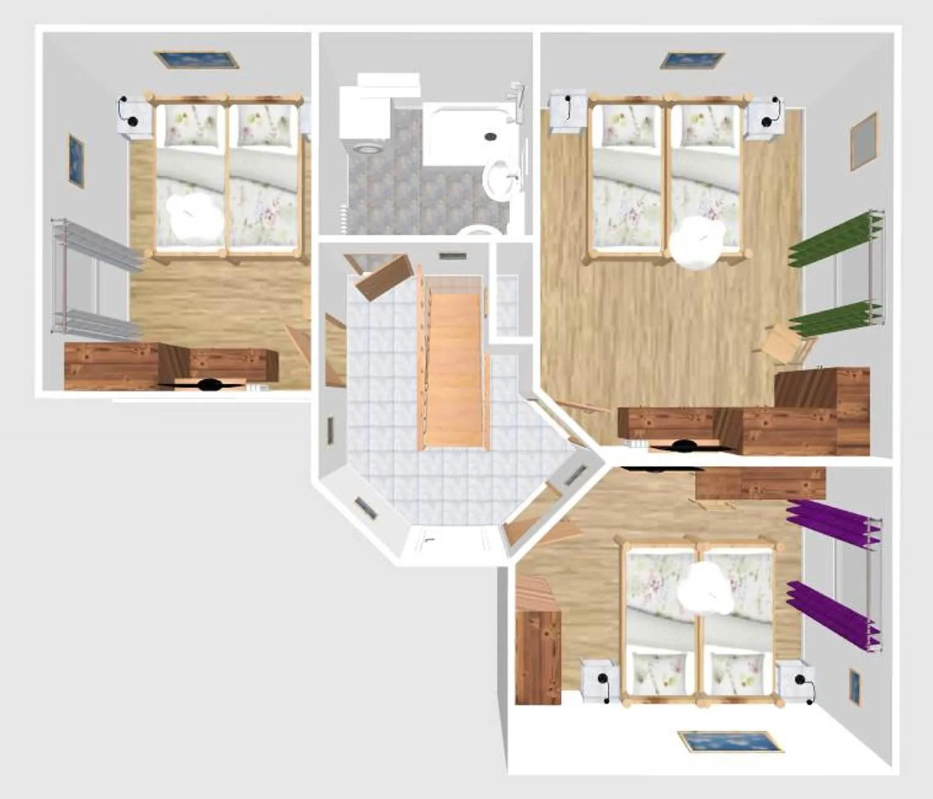 Bird's eye view in Ferienhof Gruber