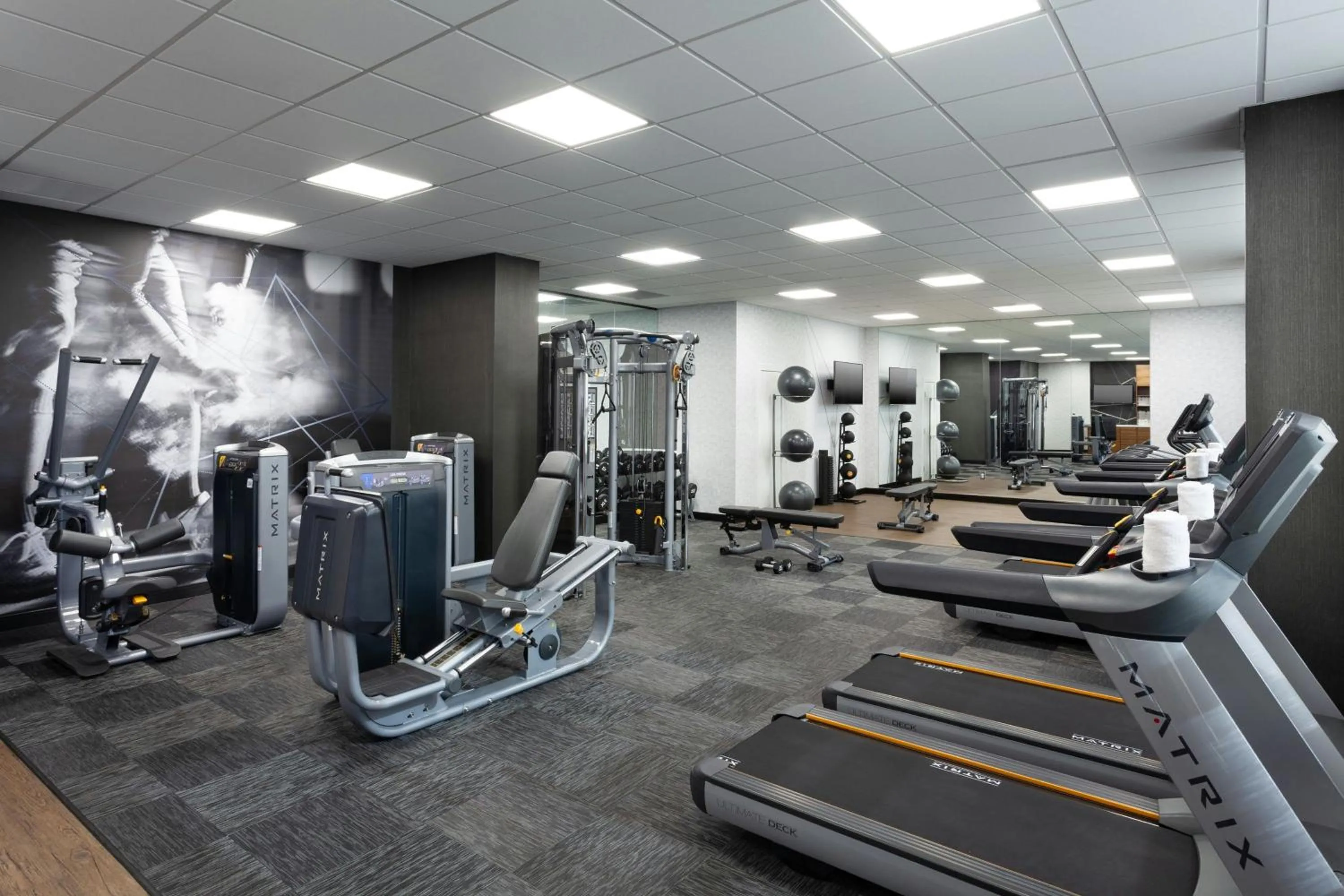 Fitness centre/facilities in Marriott Phoenix Airport