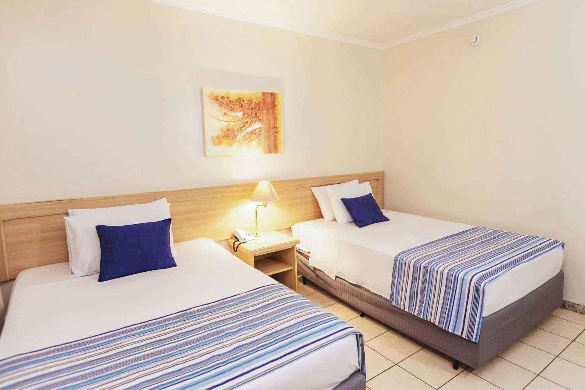 Bed in Hotel Golden Park Ribeirão Preto by Nacional Inn