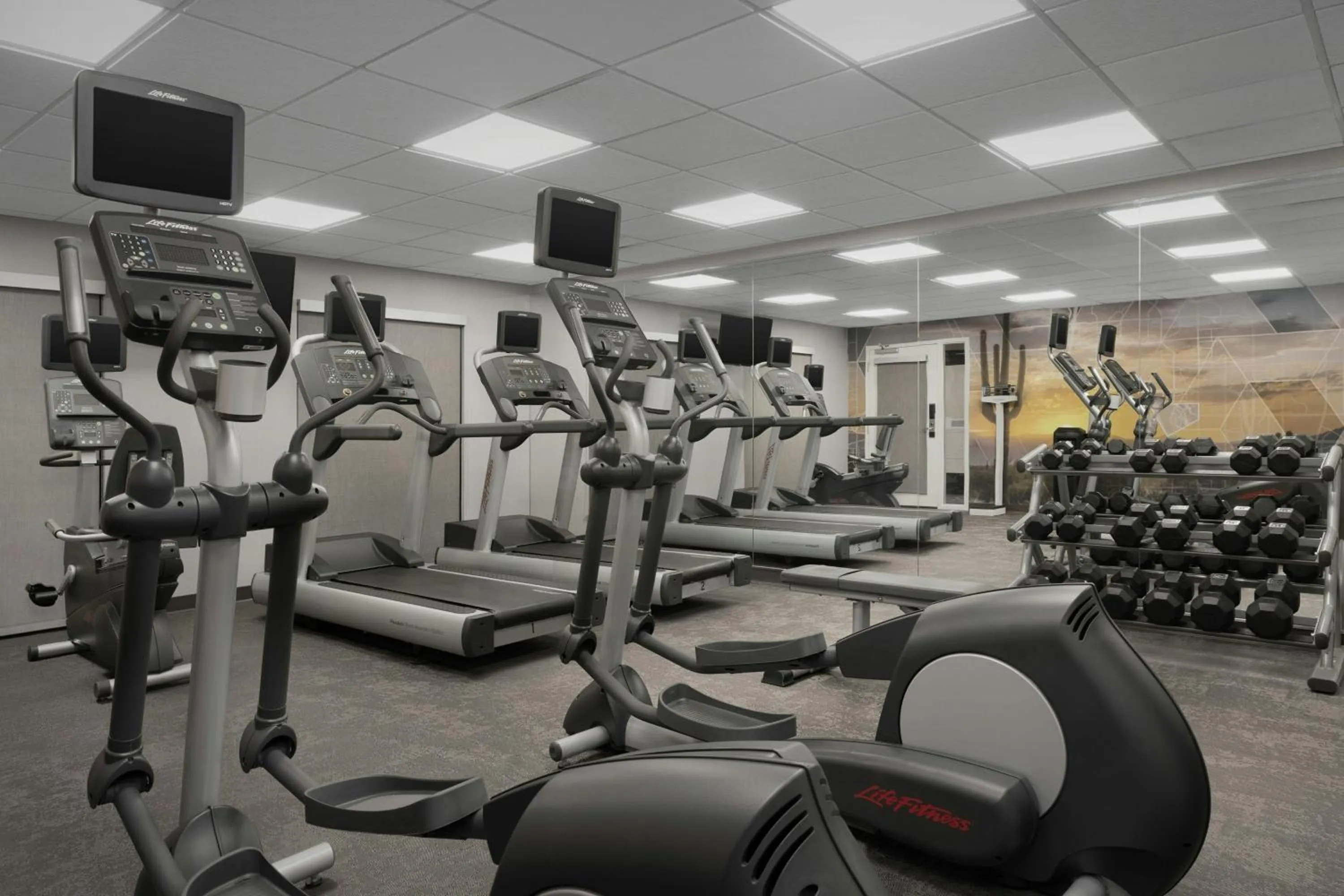 Fitness centre/facilities in Residence Inn Phoenix North Happy Valley