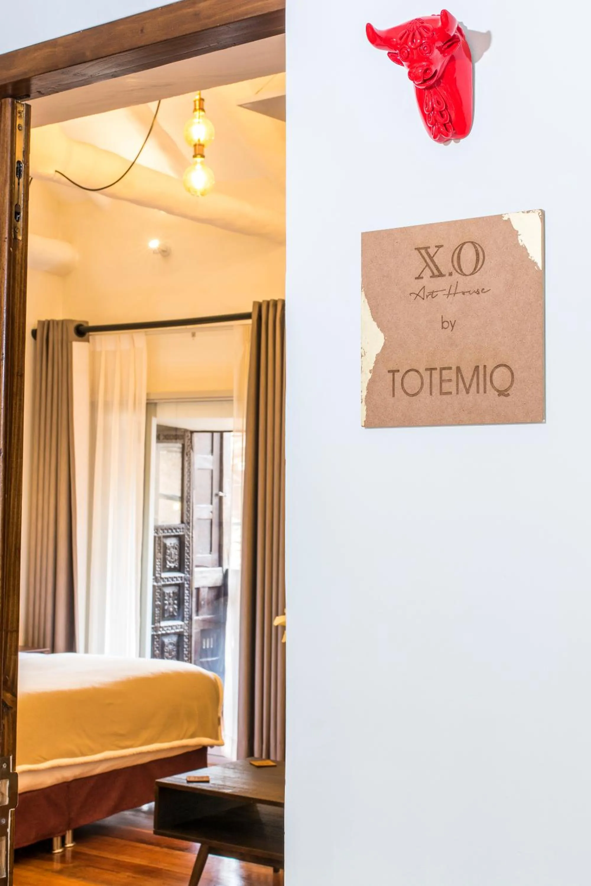 Property logo or sign, Bed in X.O Art House