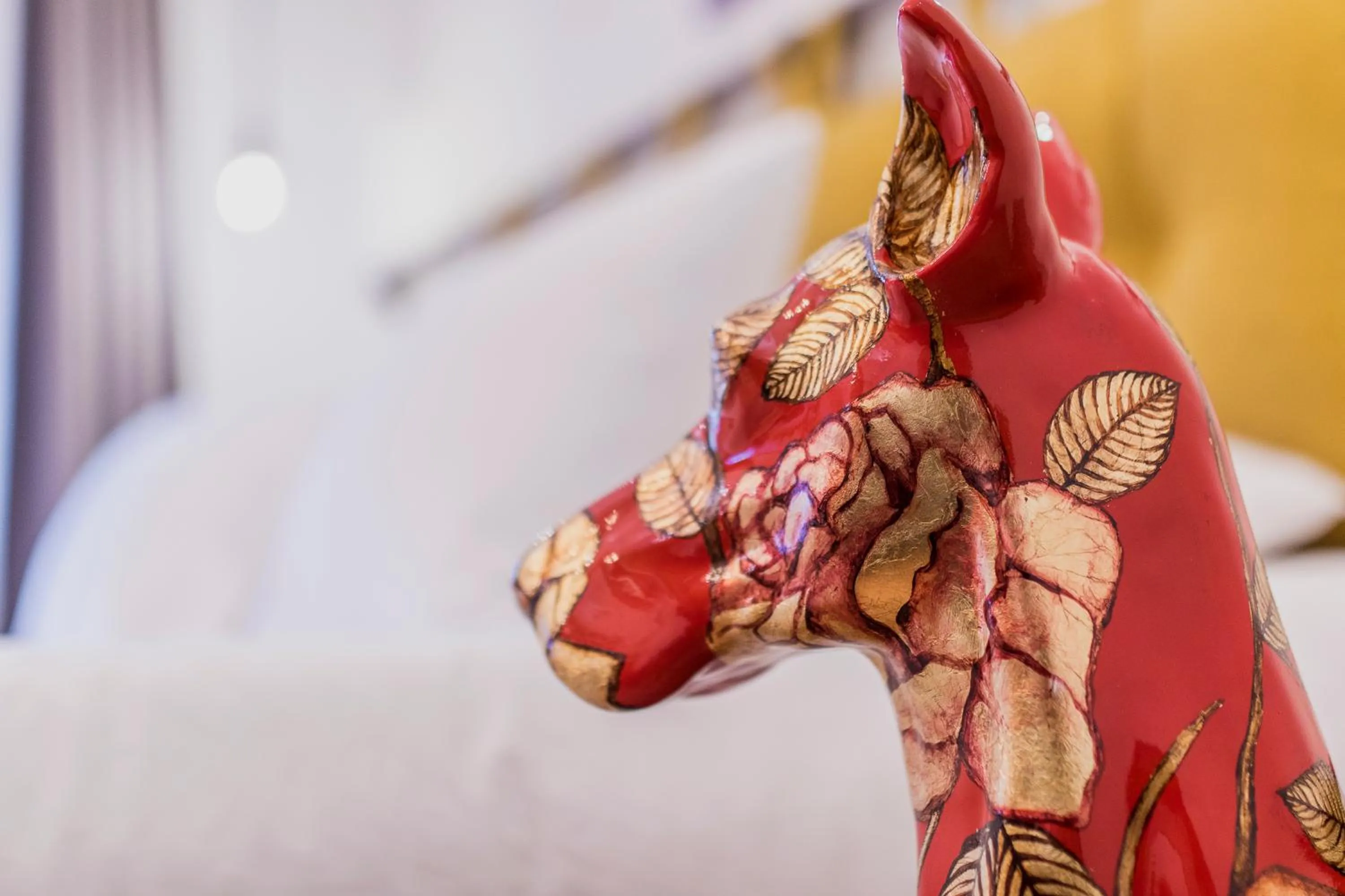 Decorative detail, Bed in X.O Art House