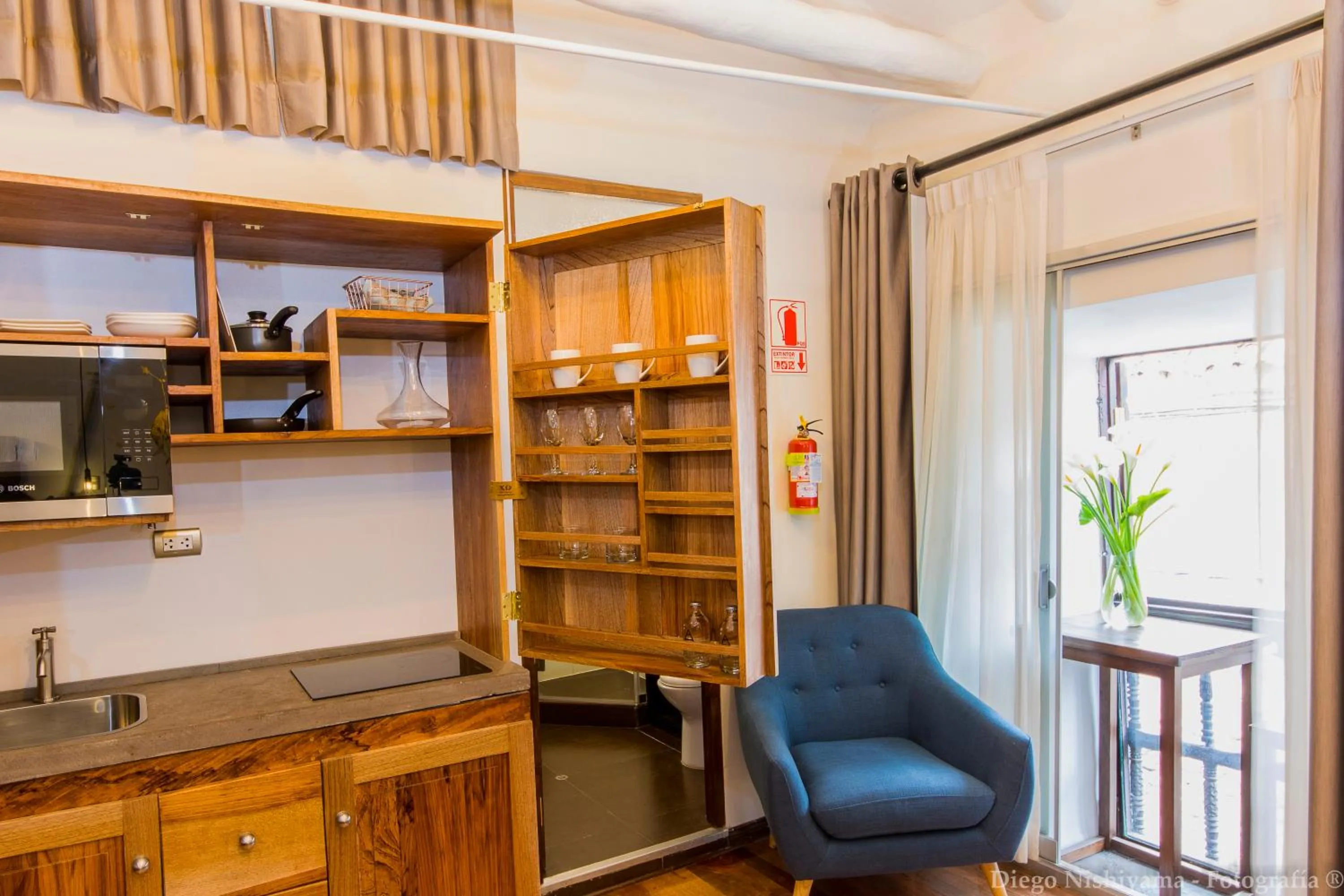 Kitchen or kitchenette in X.O Art House