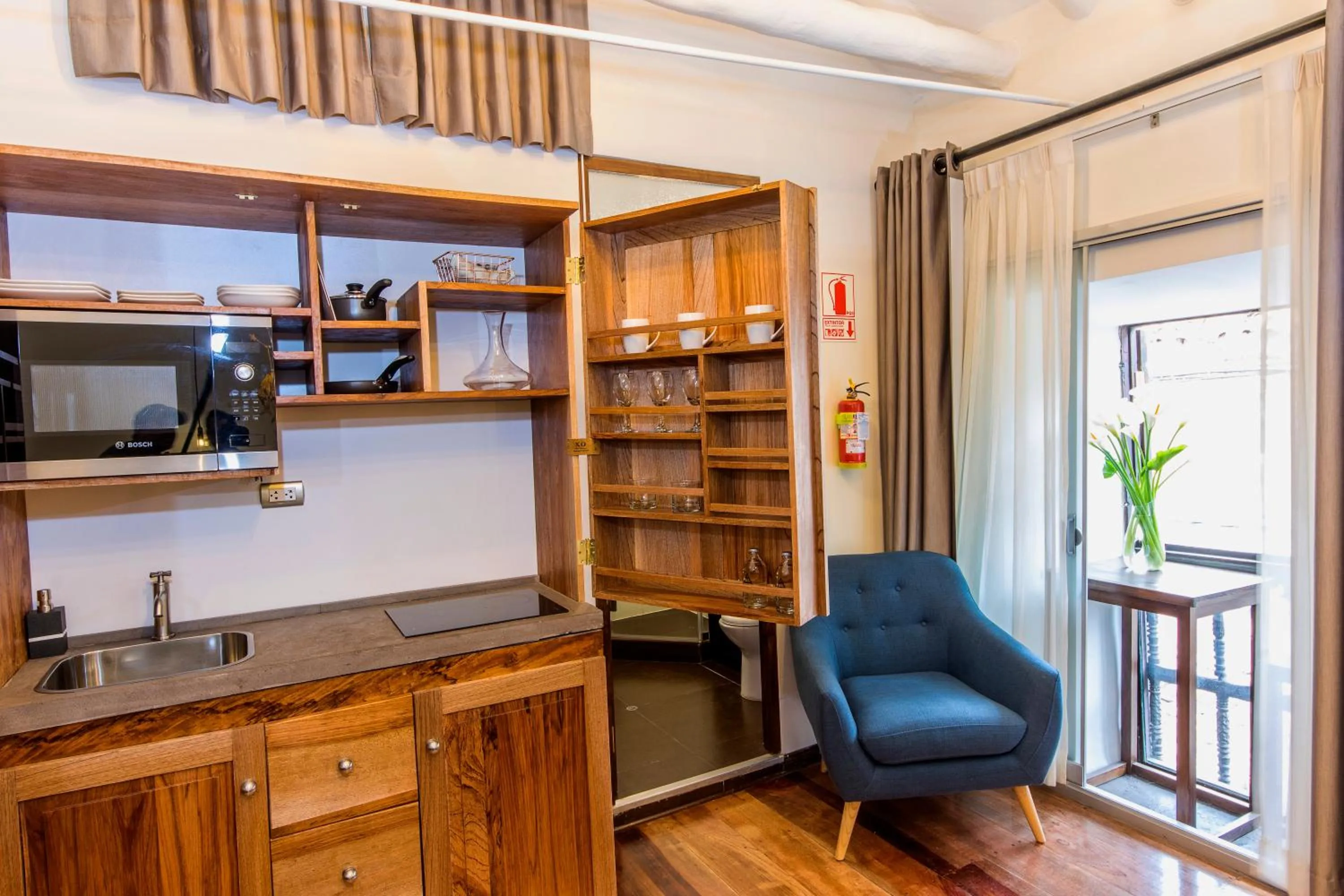 Kitchen or kitchenette in X.O Art House