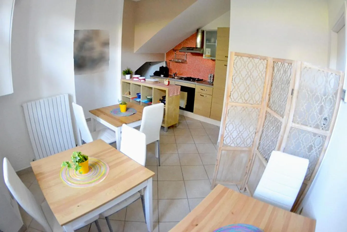 Communal kitchen in Bed & Breakfast Il Vicolo