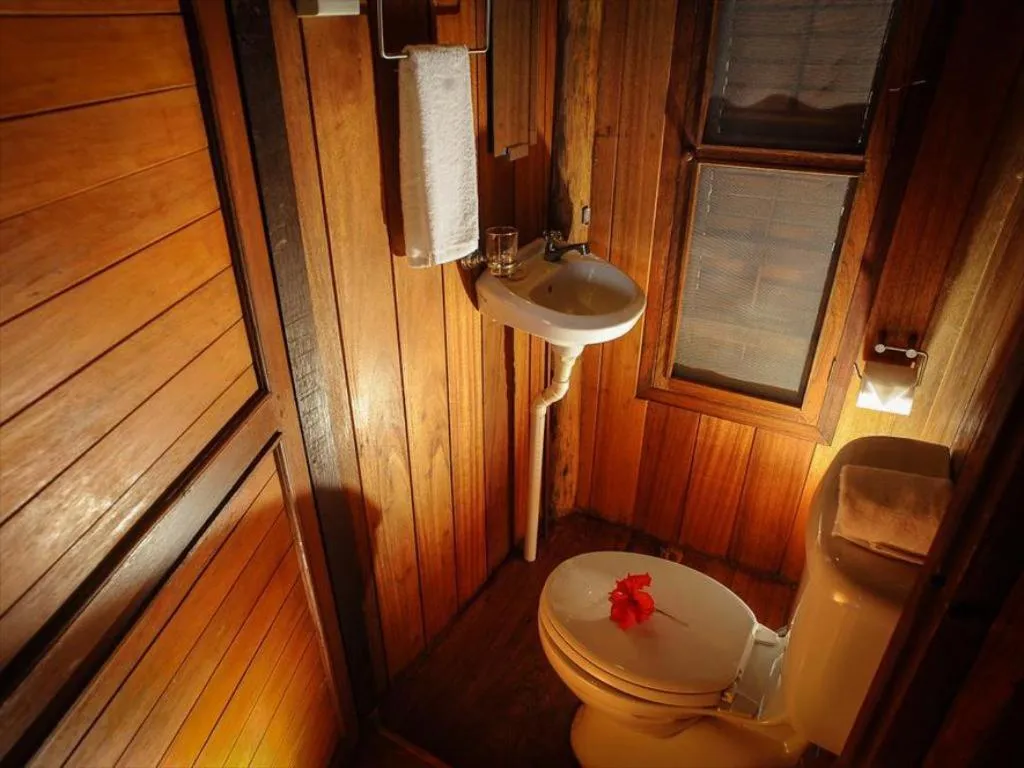 Toilet in MaliHom Private Estate