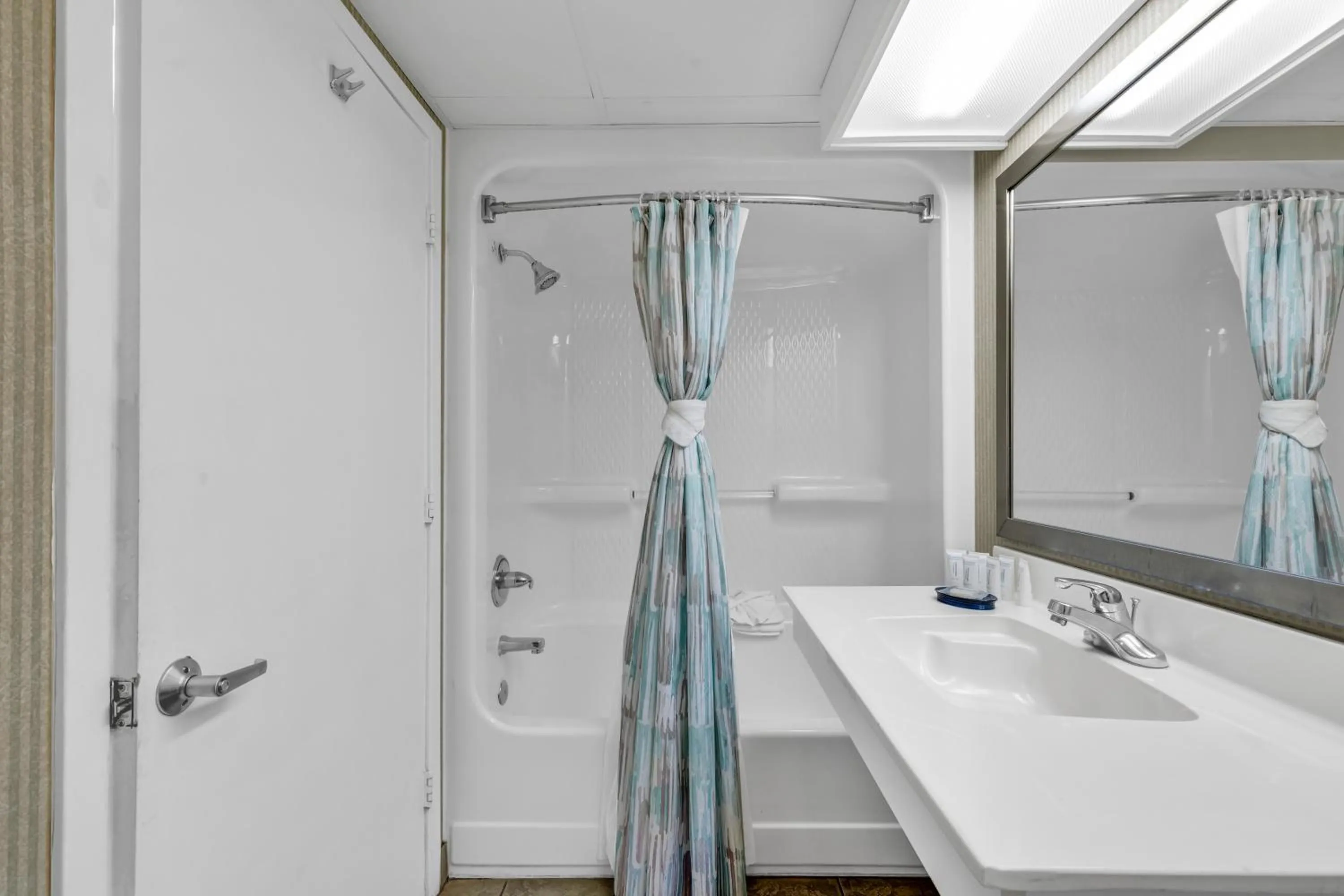 Bathroom in Oceanfront Condo Camelot By the Sea