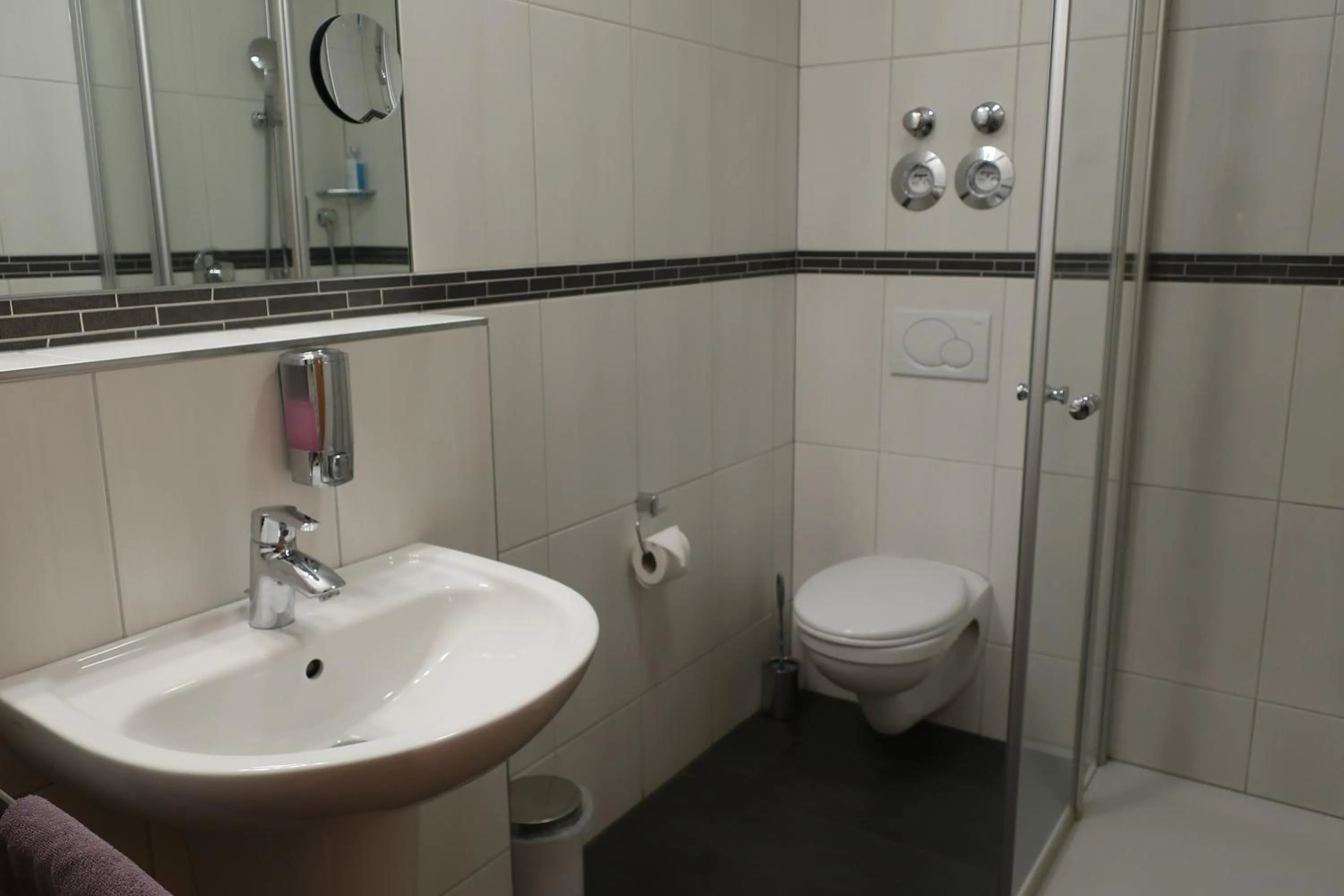 Shower in Weingut und Gästehaus Apel