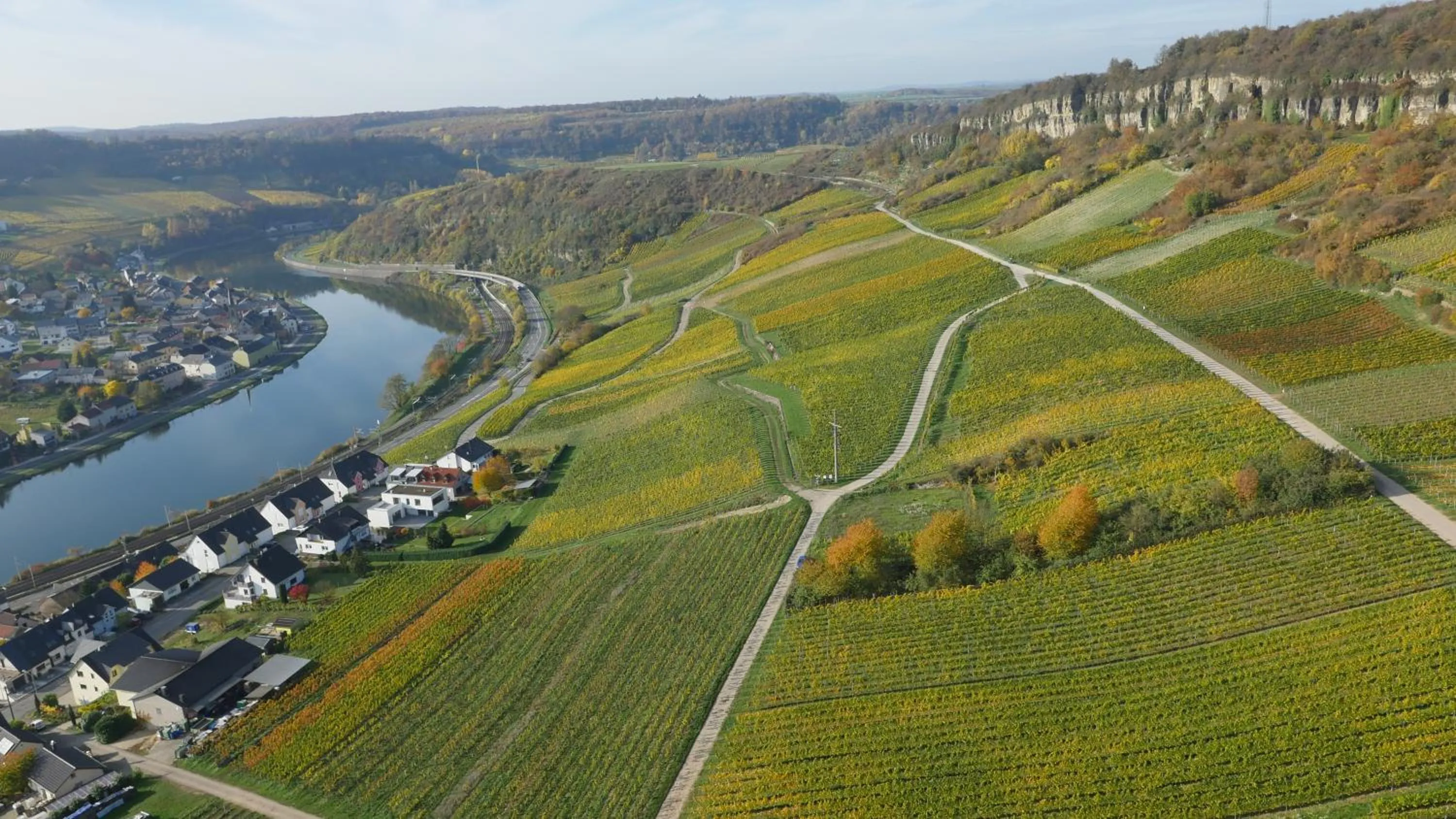 Natural landscape in Weingut und Gästehaus Apel