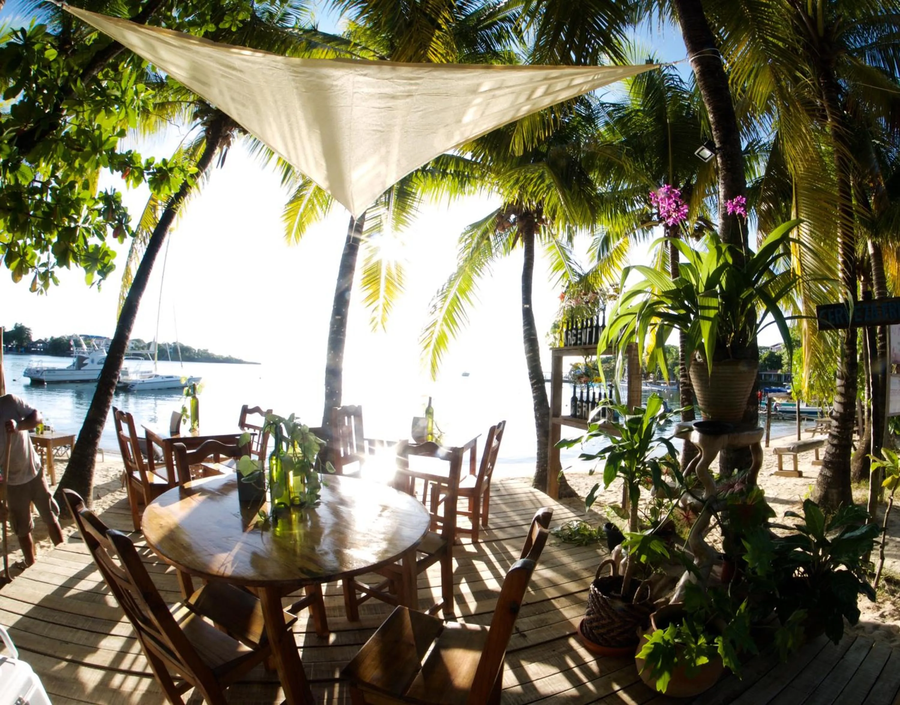 Off site in Posada Arco Iris, West End