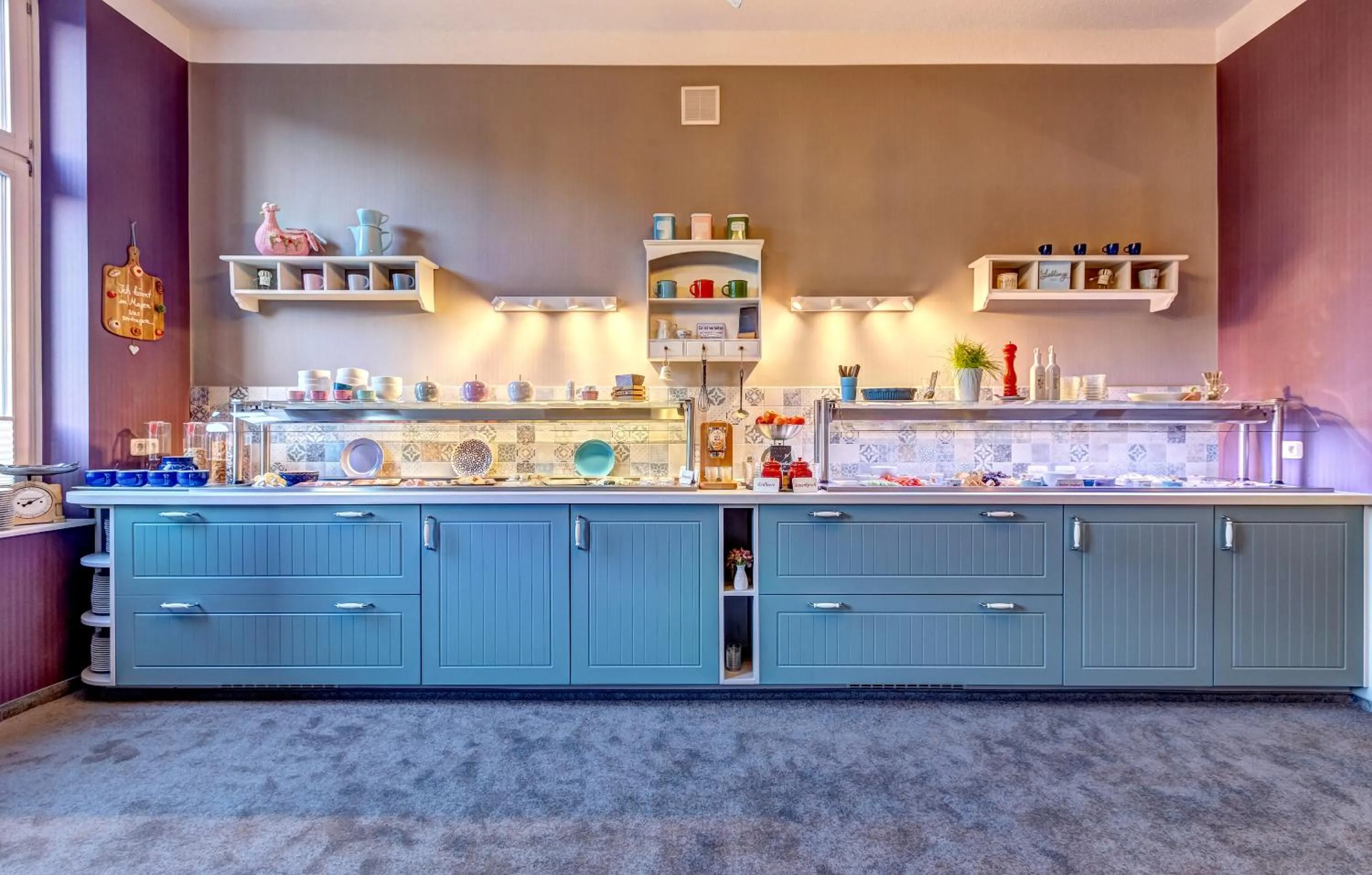 Buffet breakfast in Hotel Villa Seeschlößchen