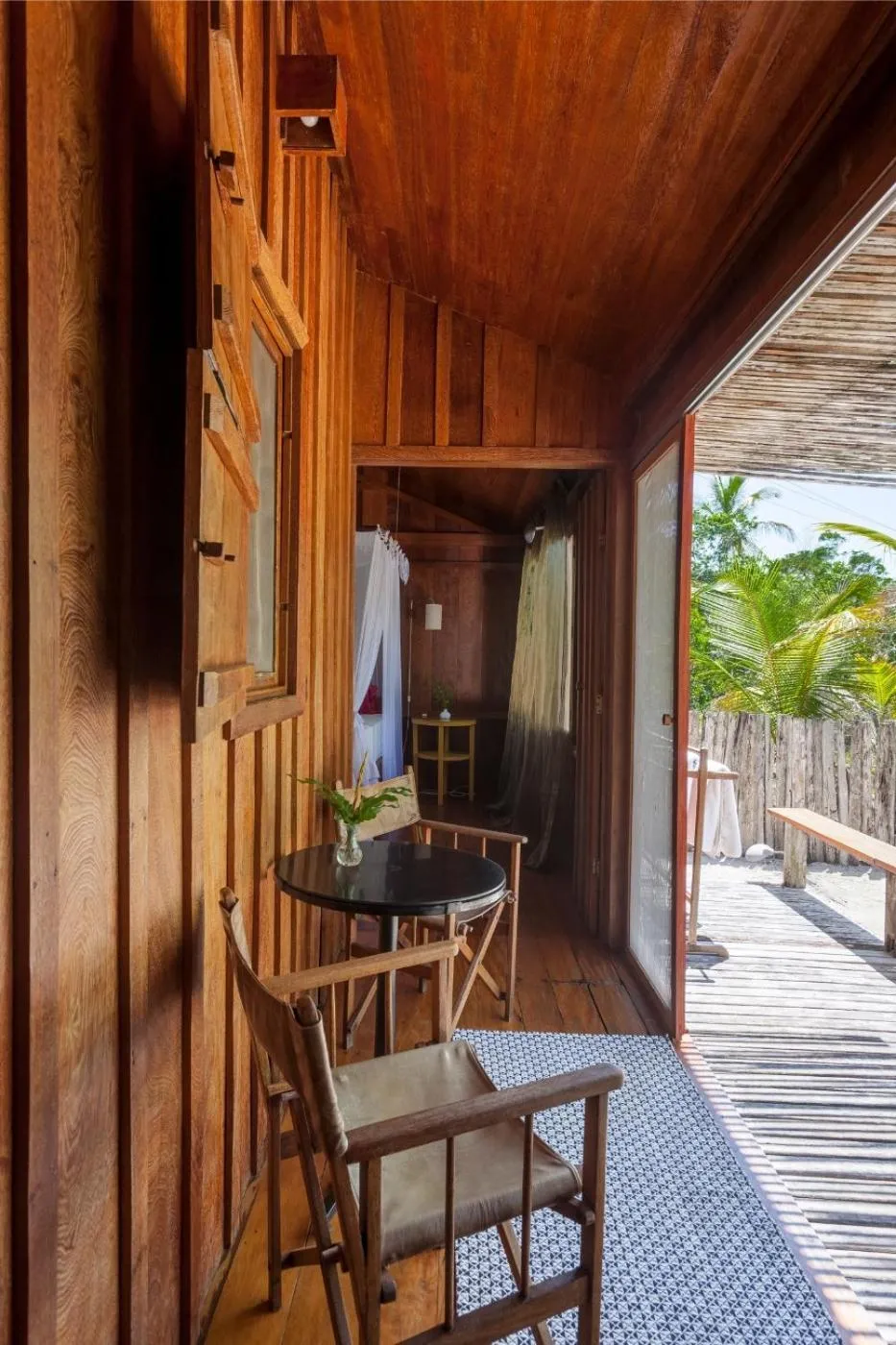 Balcony/Terrace in Hotel Vila Naiá - Corumbau