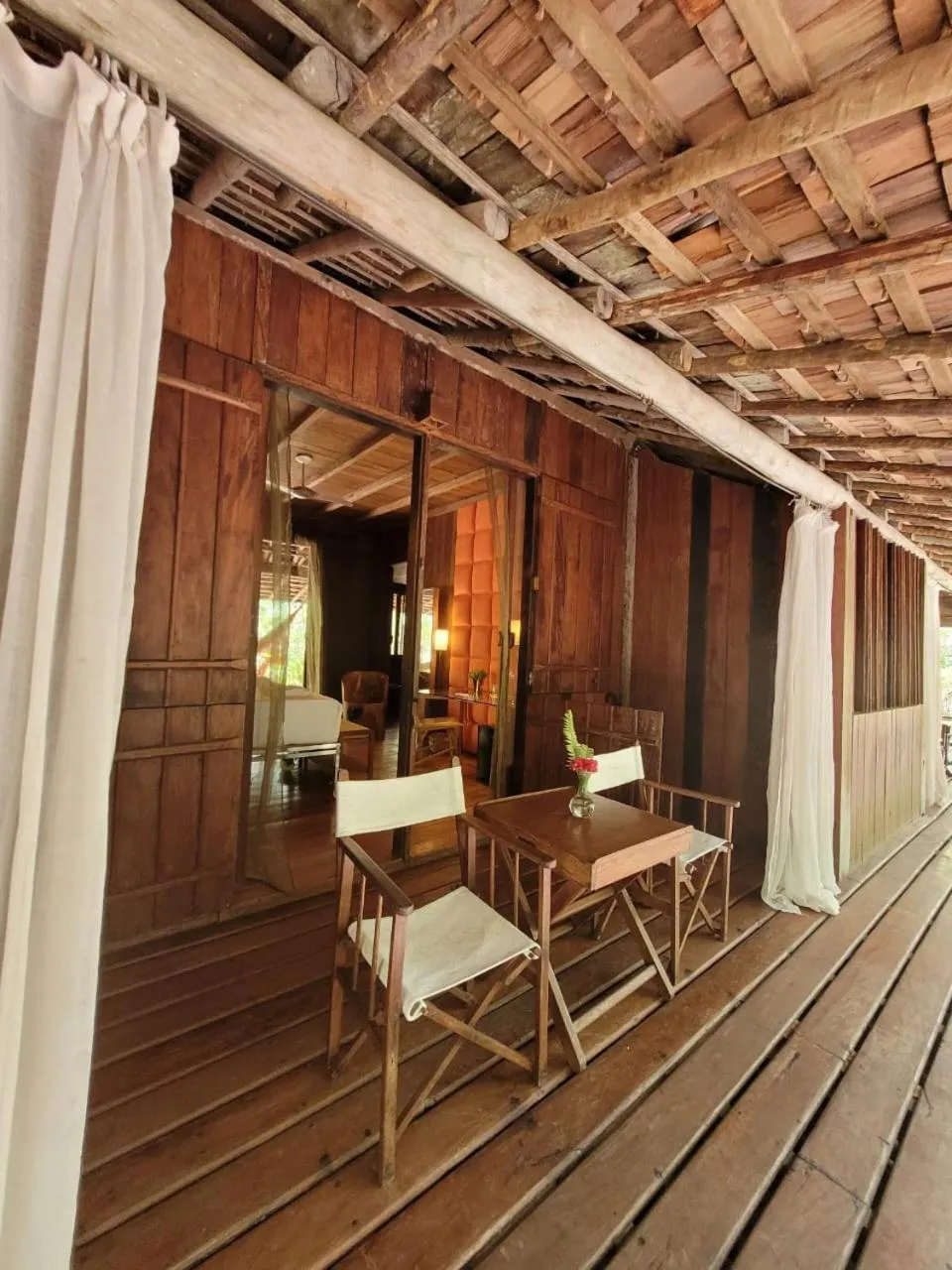 Balcony/Terrace in Hotel Vila Naiá - Corumbau