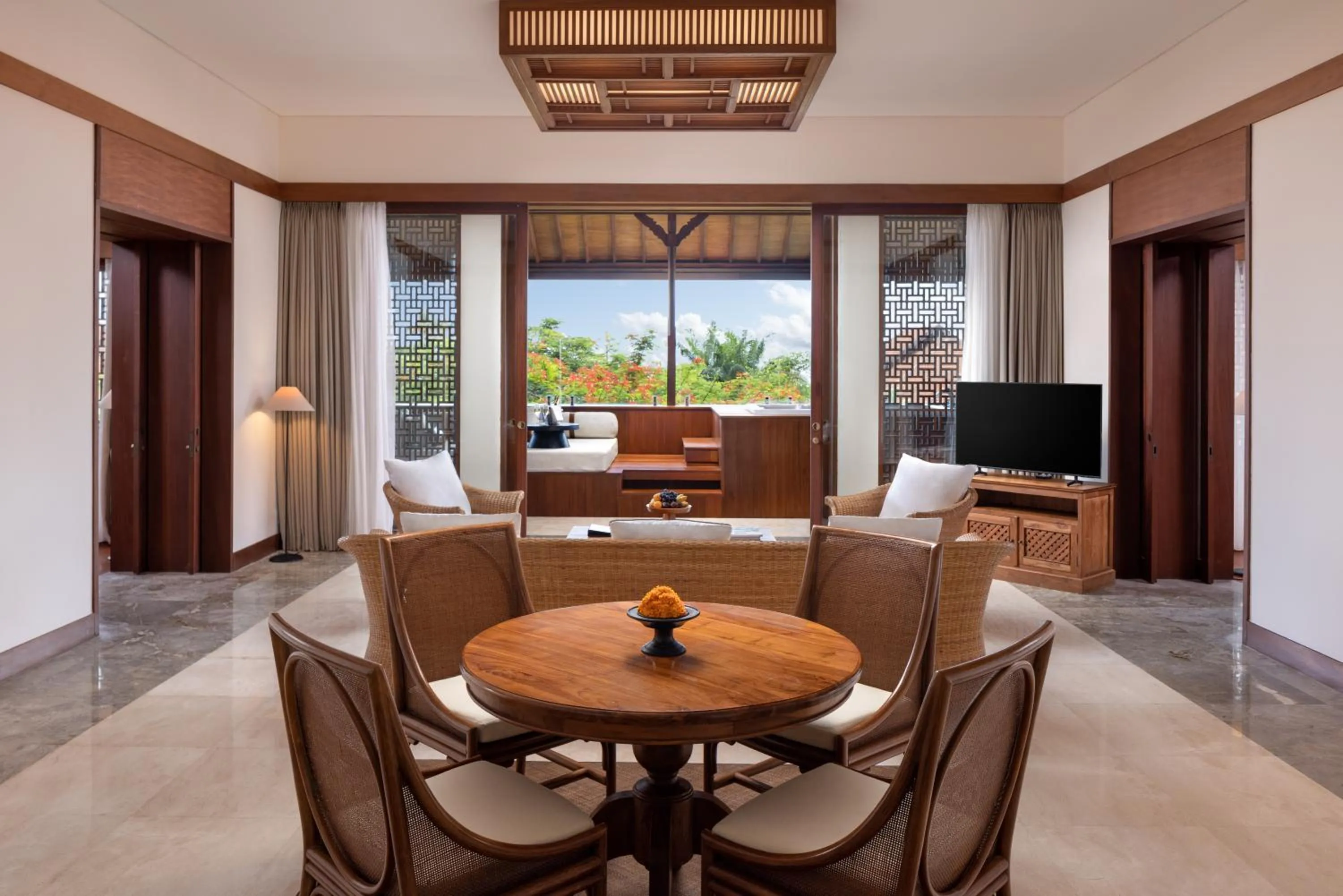 Dining area in Sadara Resort