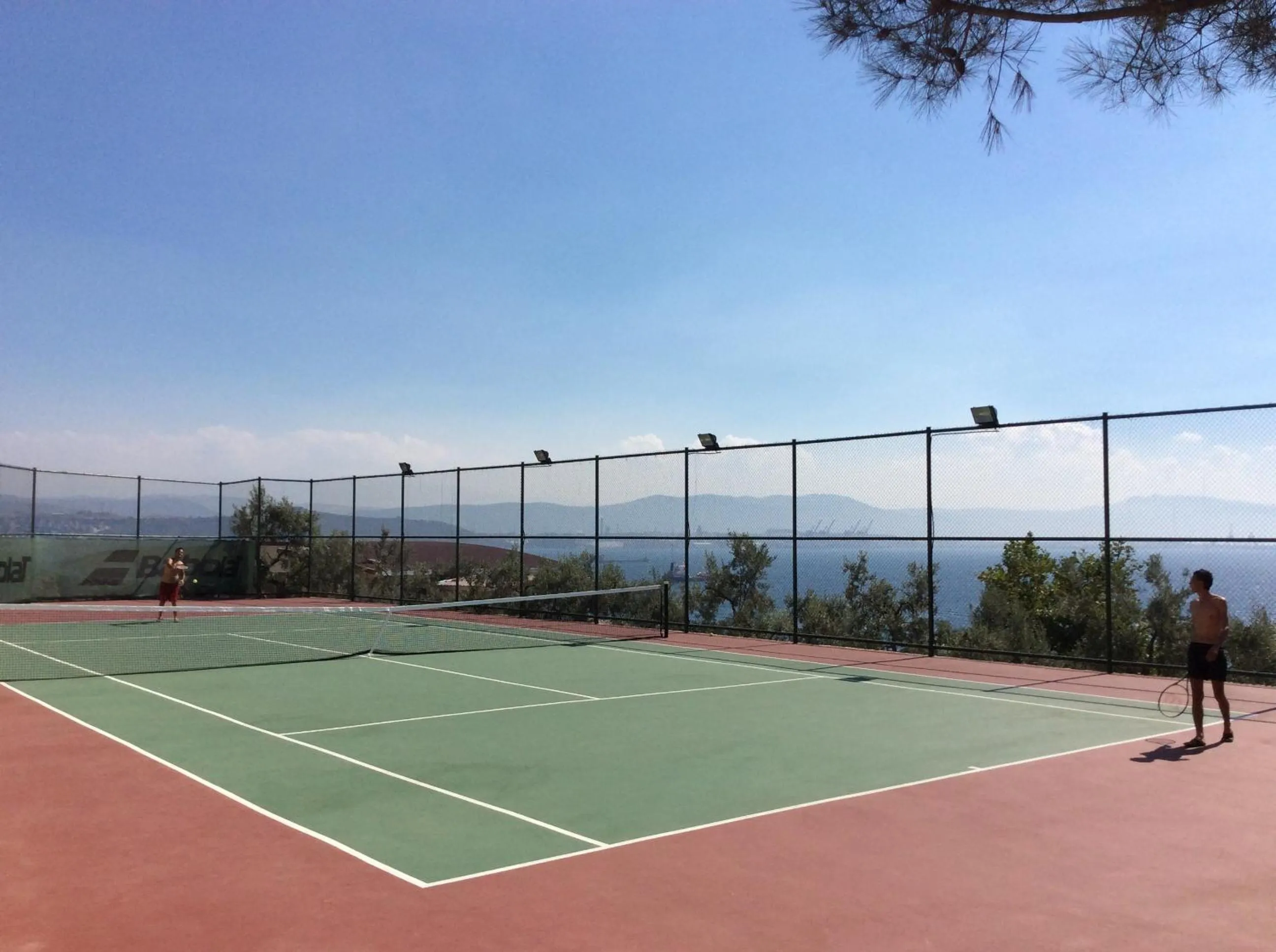 Tennis court in Atamer Doga Resort