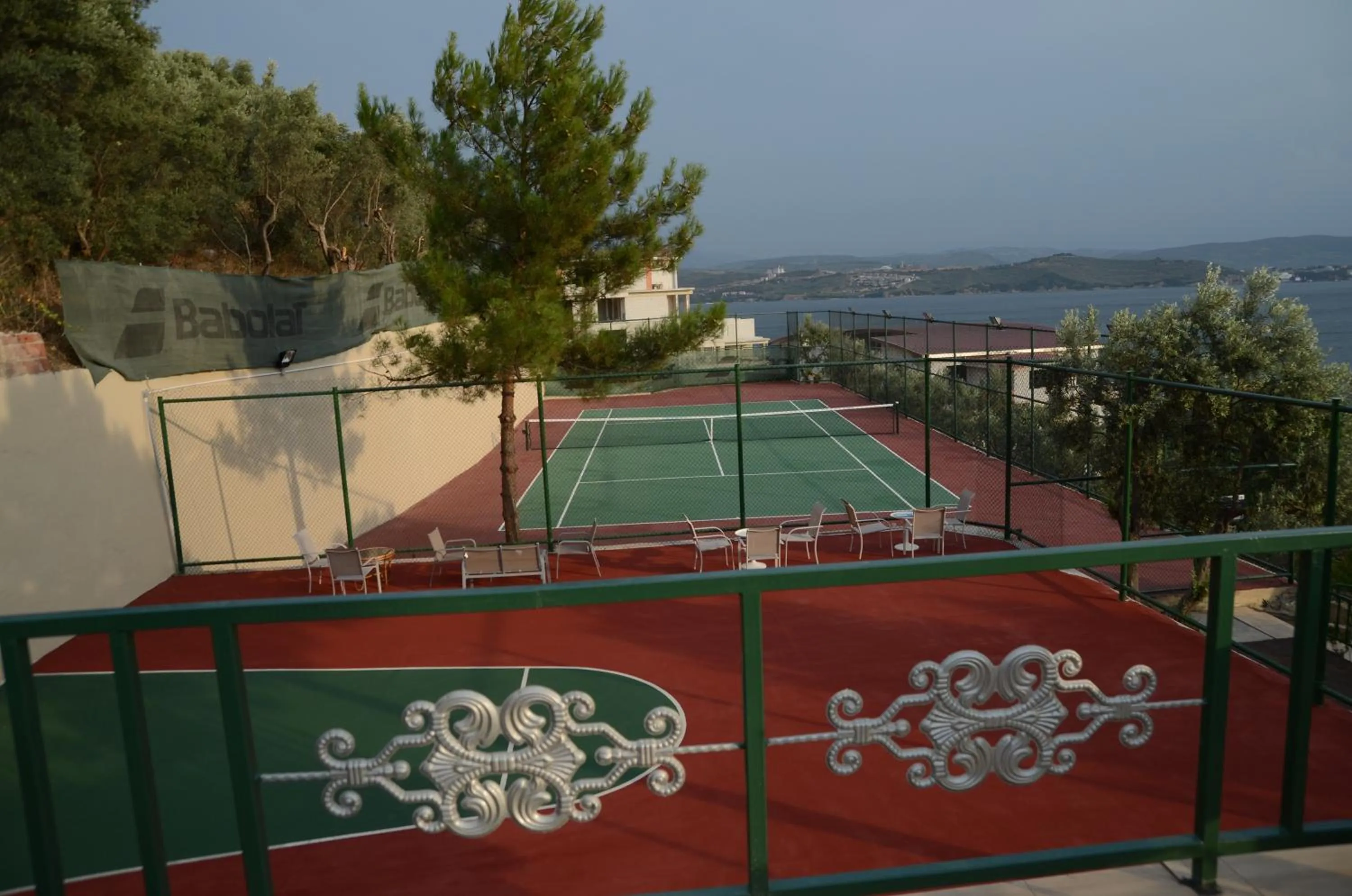 Tennis court in Atamer Doga Resort