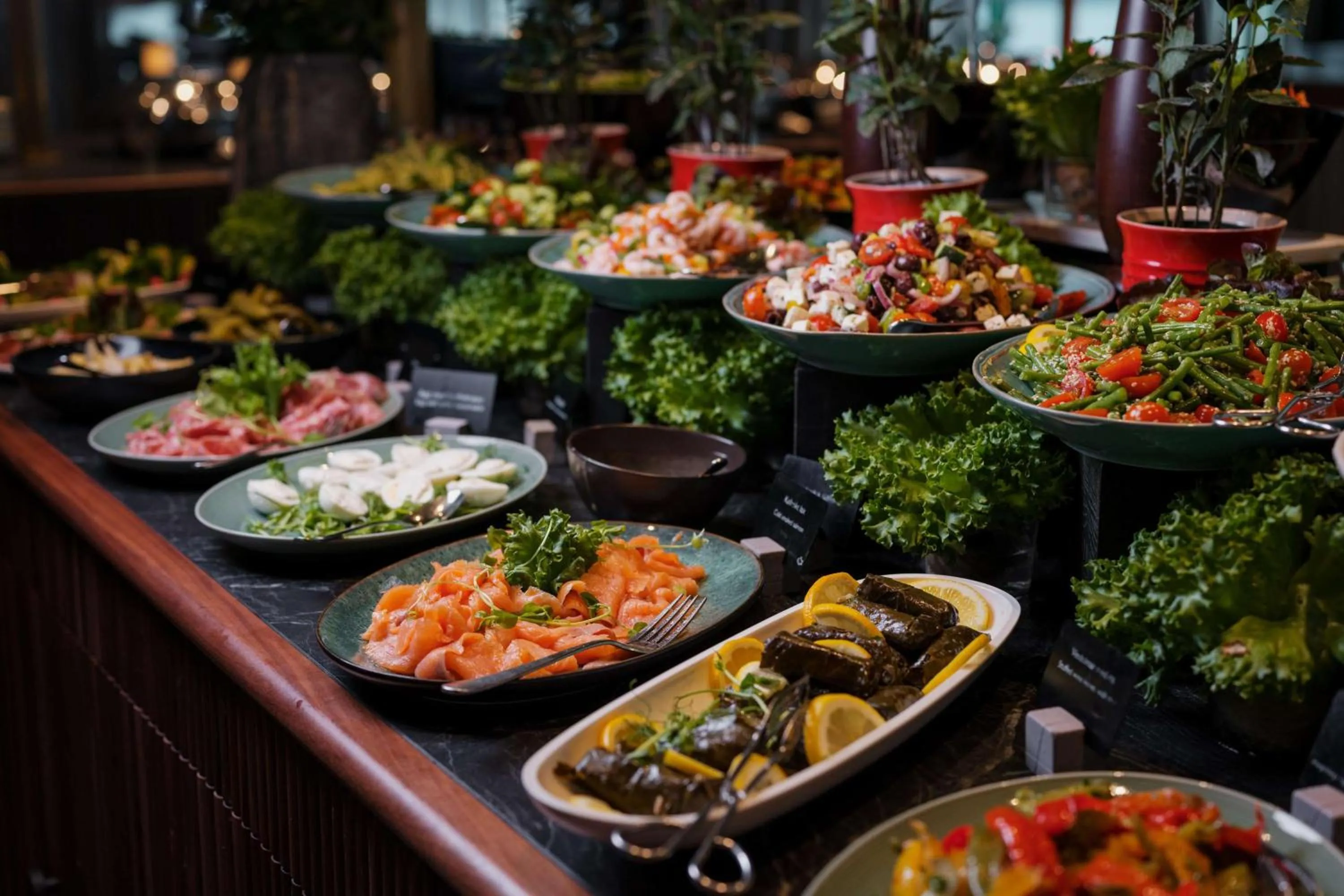 Food and drinks in Radisson Blu Waterfront Hotel, Stockholm