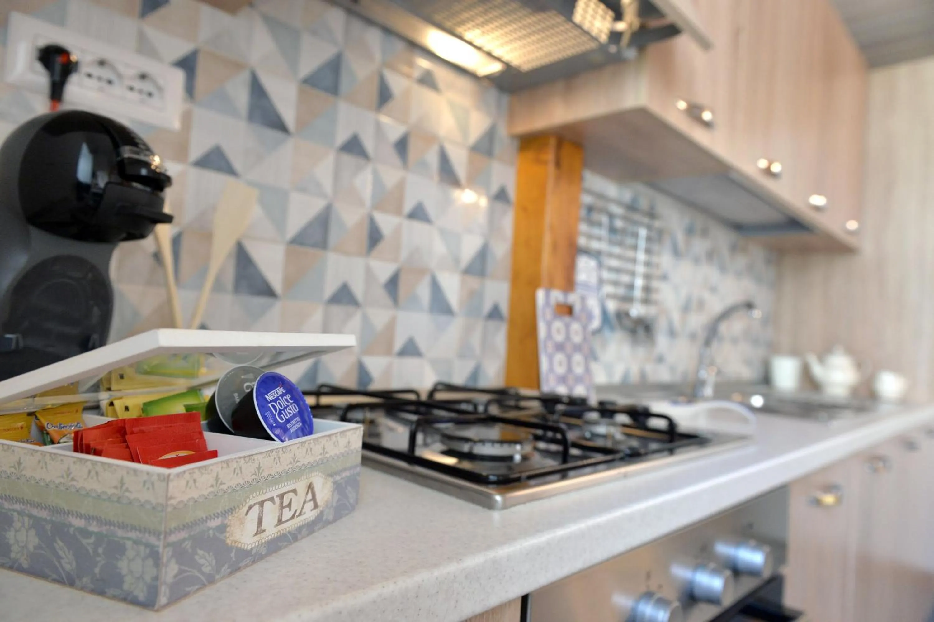 Kitchen or kitchenette in La casetta nel cortile