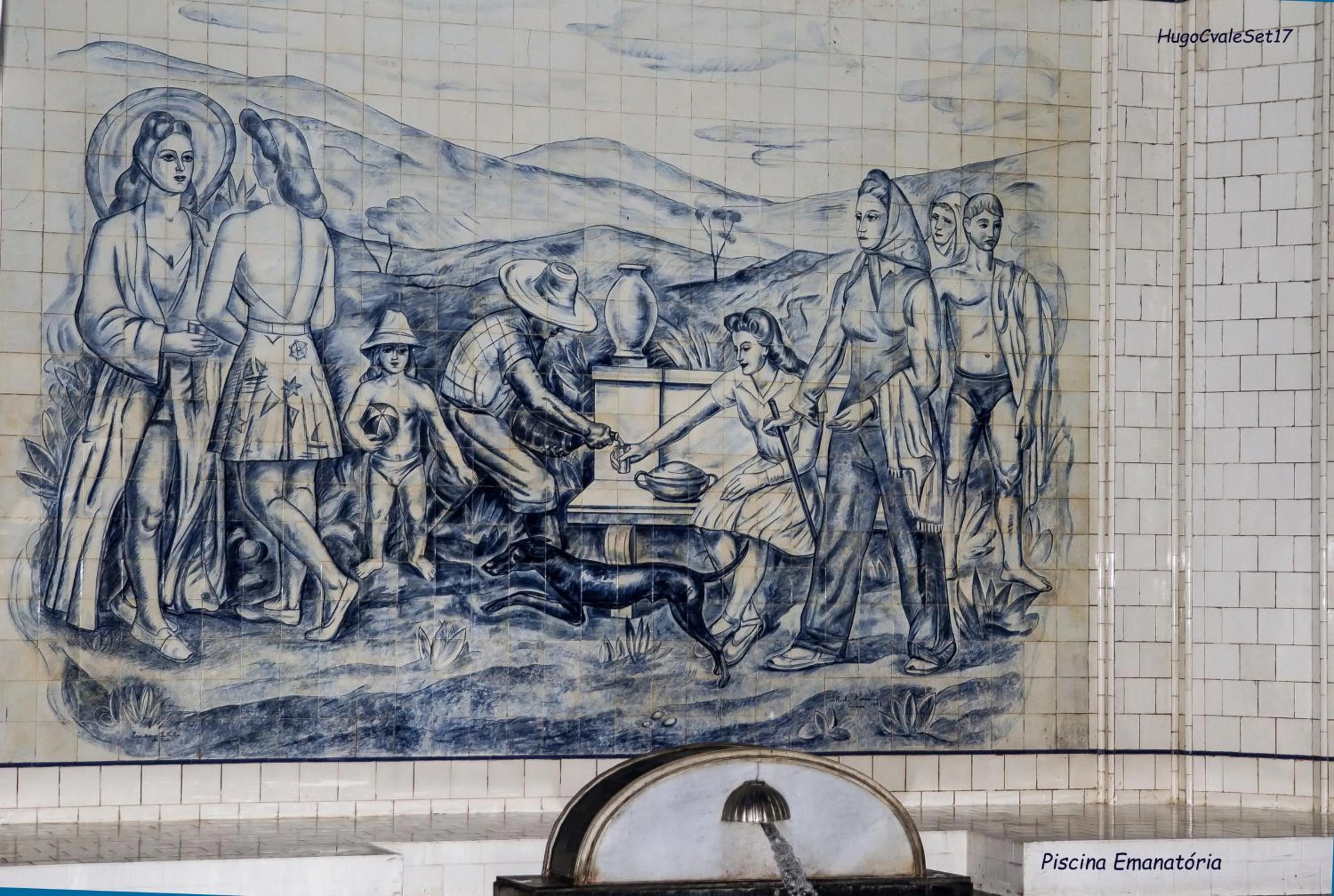 Swimming pool in Chalé do Lago