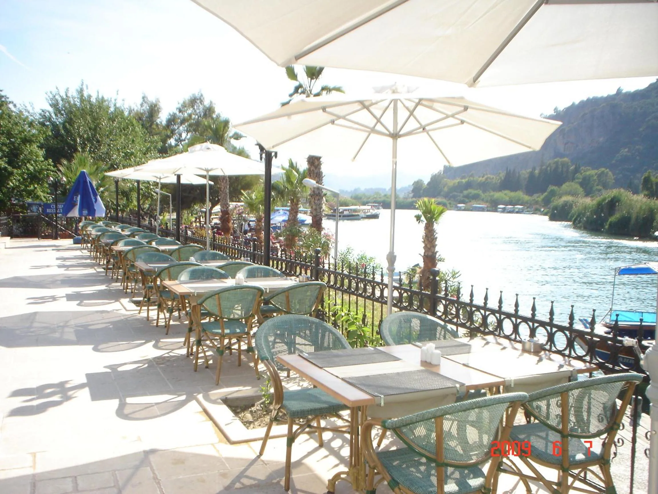 Restaurant/places to eat in Dalyan Tezcan Hotel