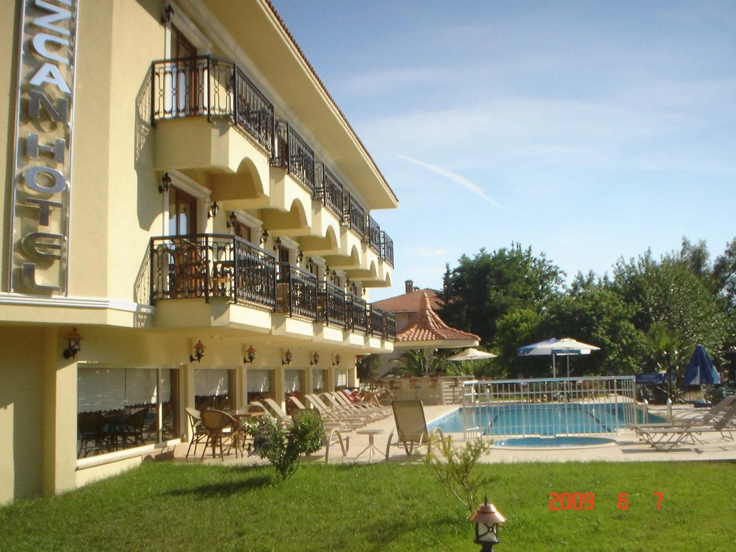 Property building in Dalyan Tezcan Hotel