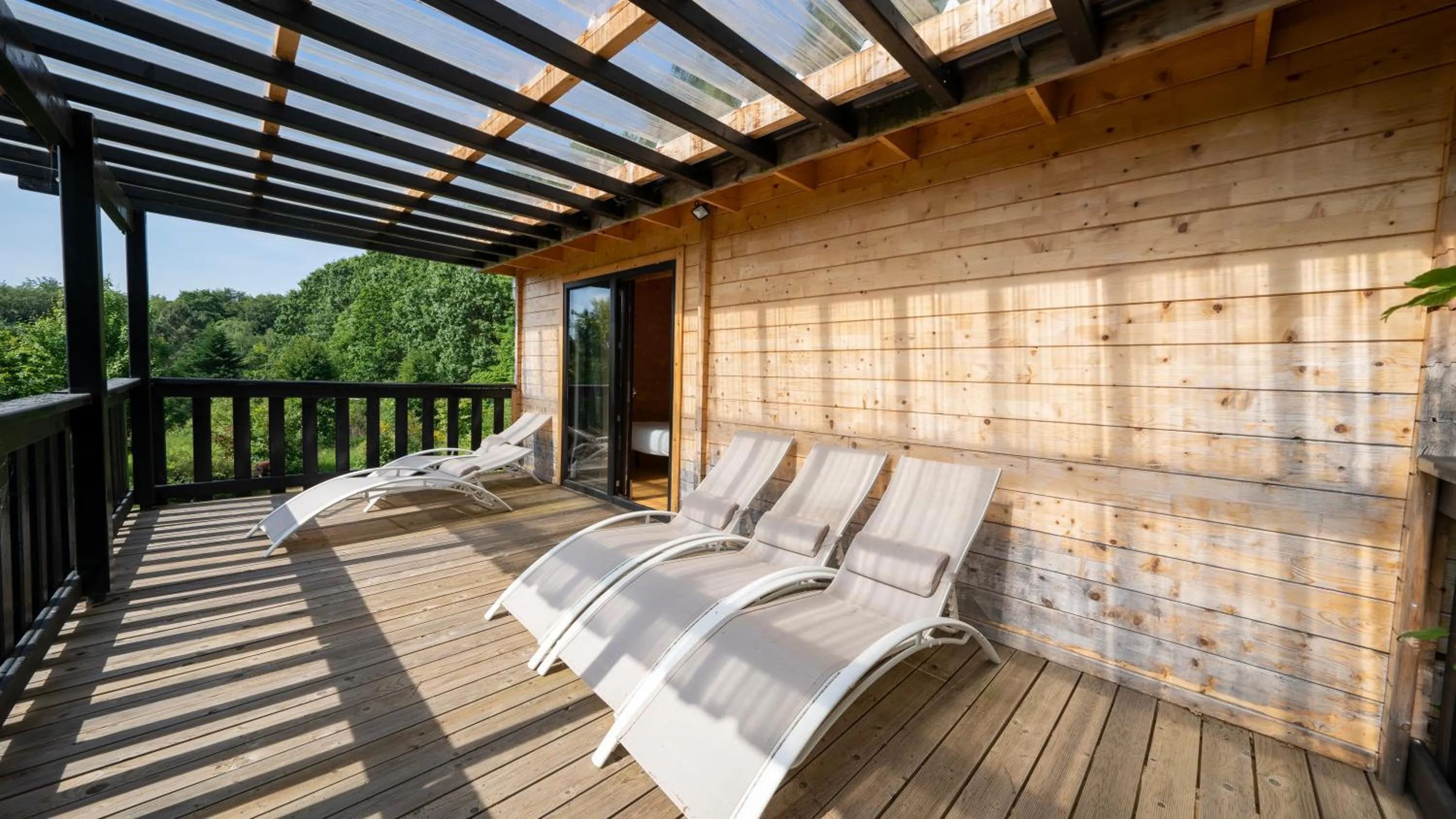 Patio in Le Village des Monédières