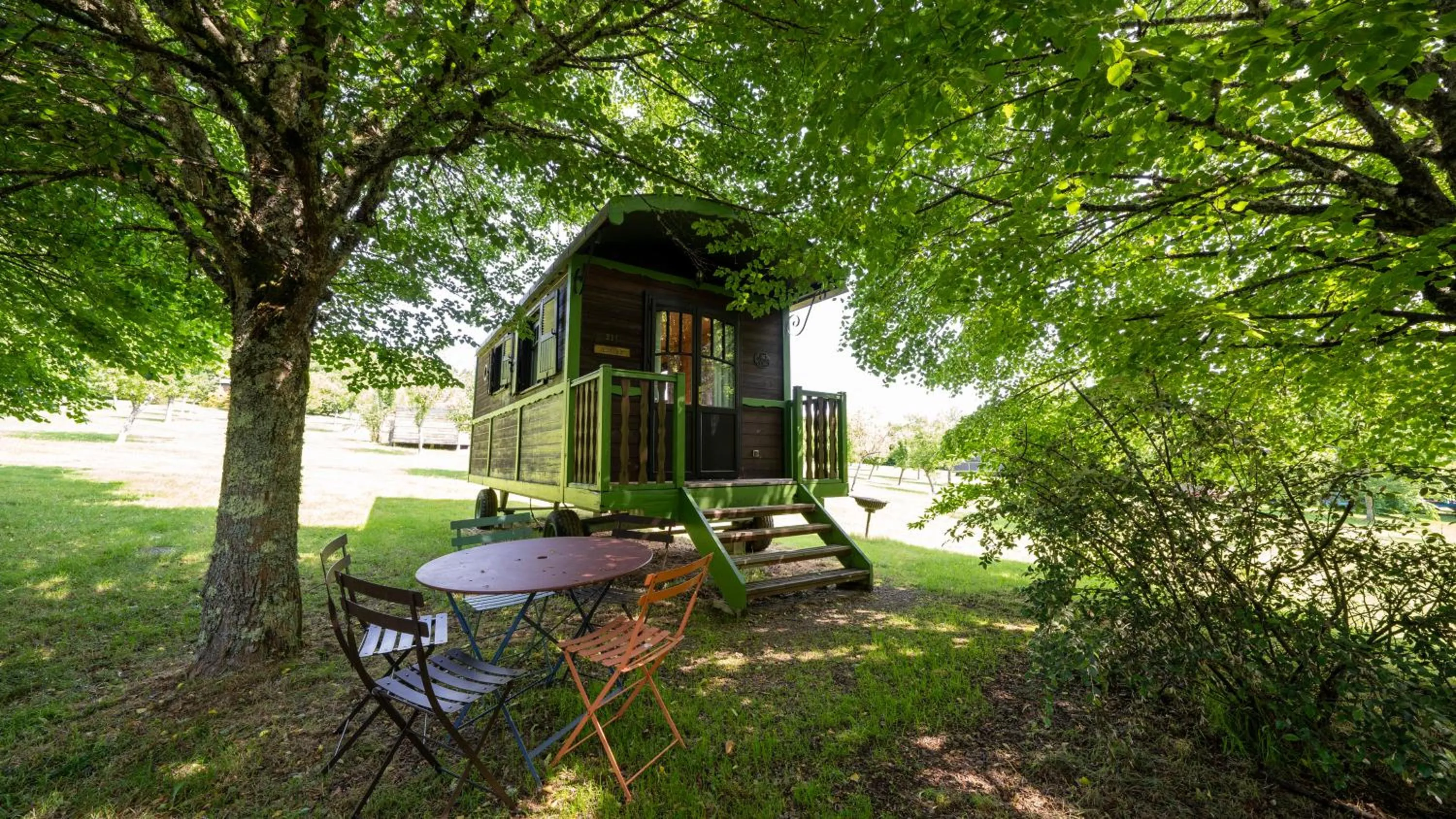 Garden in Le Village des Monédières