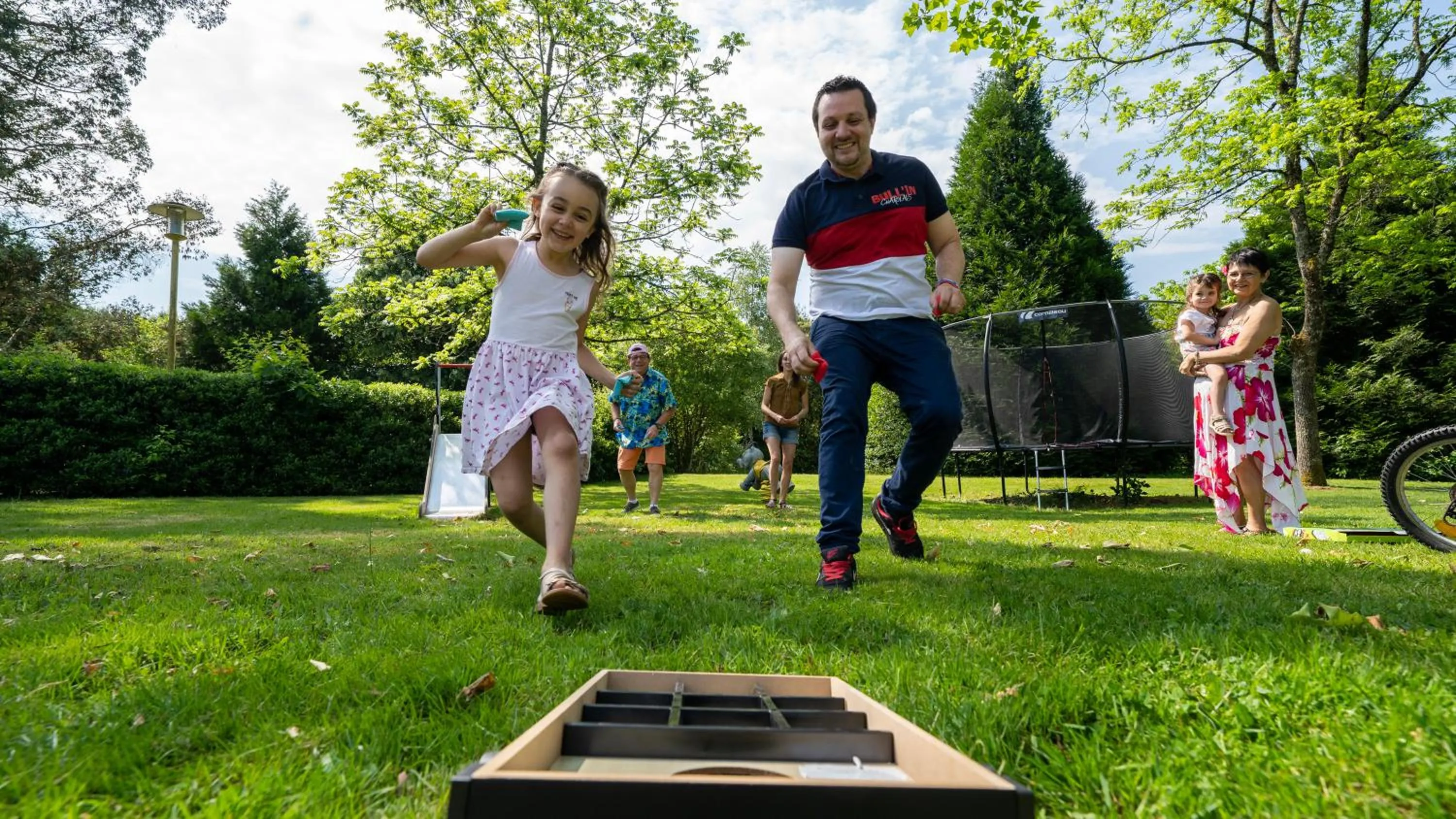 People in Le Village des Monédières