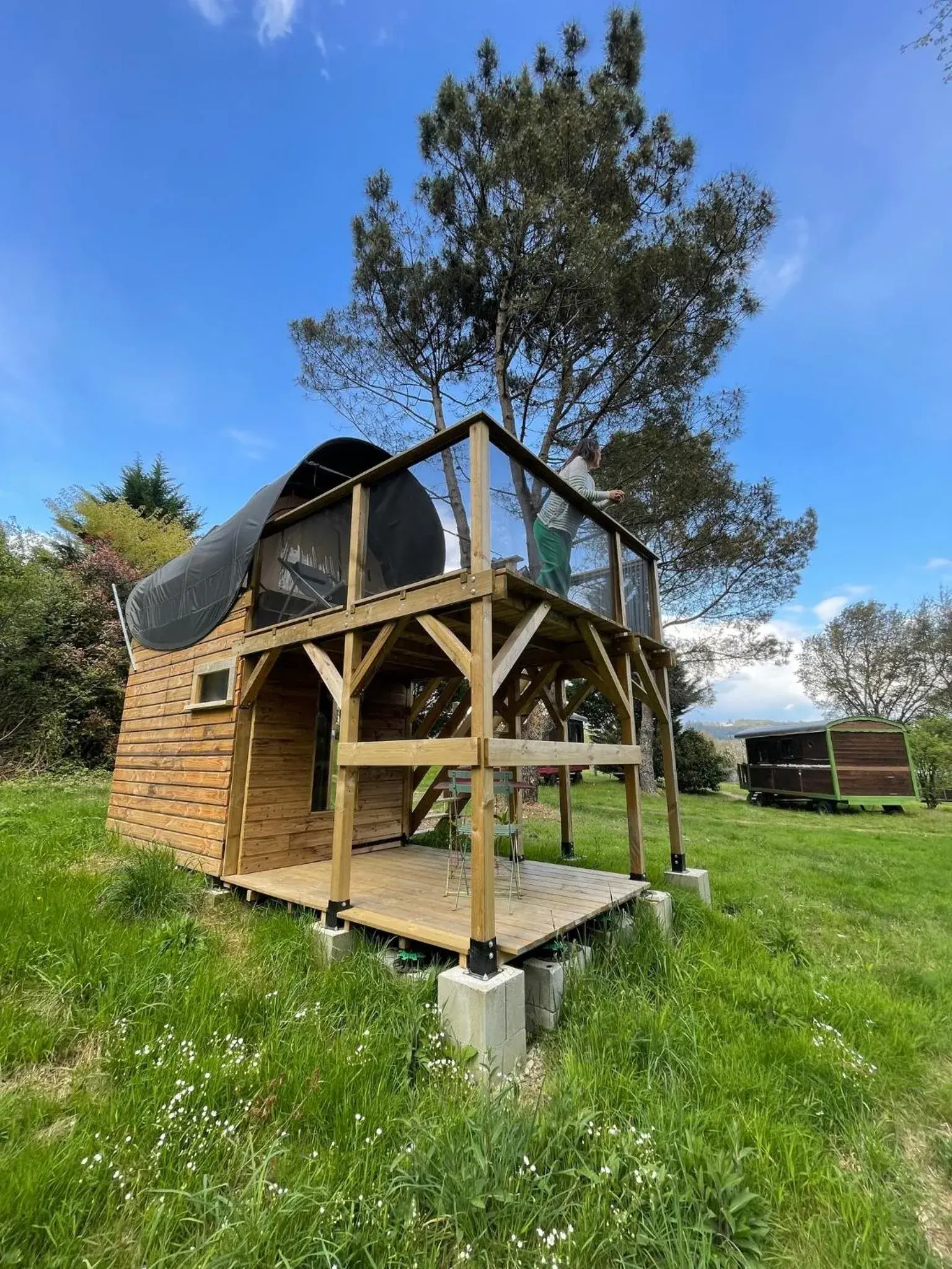La cabine détente in Le Village des Monédières La cabine détente in Le Village des Monédières