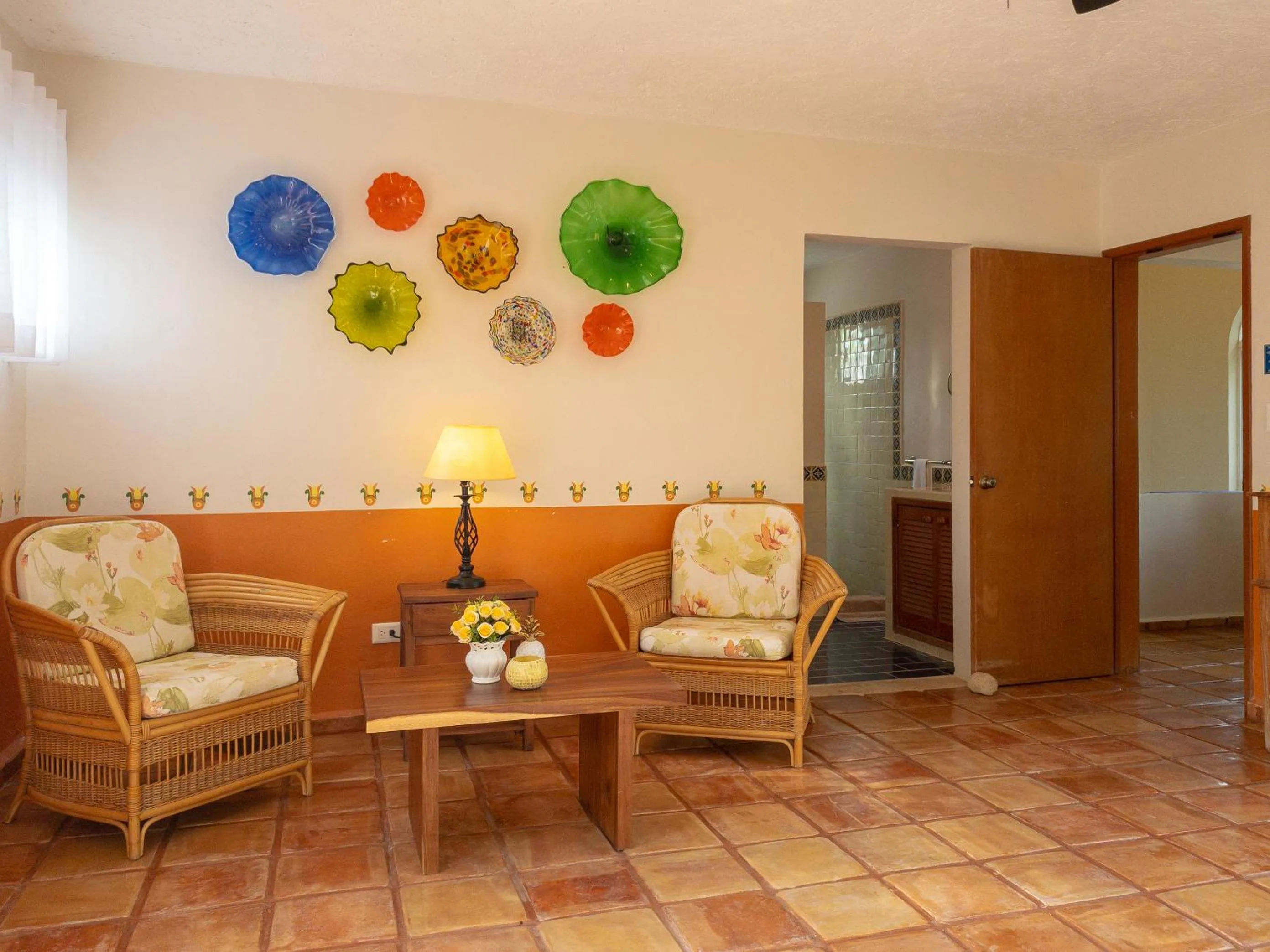 Seating area in Casa Mulder - Steps to Beach Private Pool Ocean-View Roof