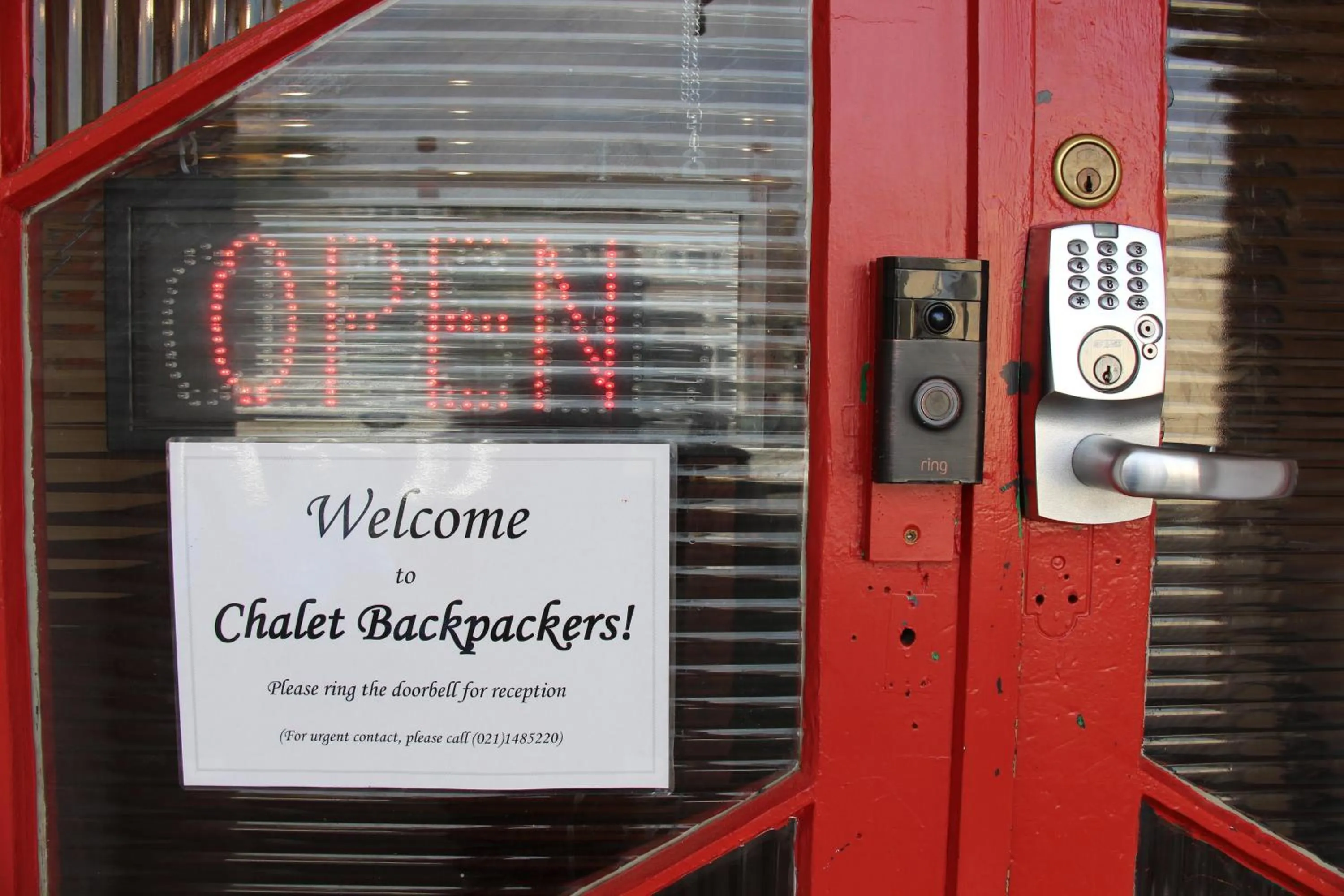 Property building in Chalet Backpackers