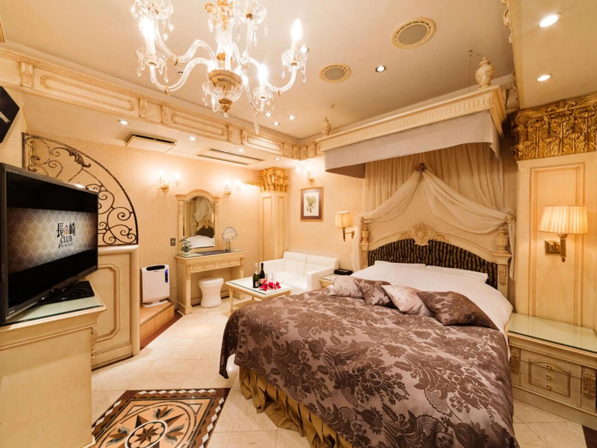 Photo of the whole room, Bed in Restay Nagasaki Club (Adult Only)