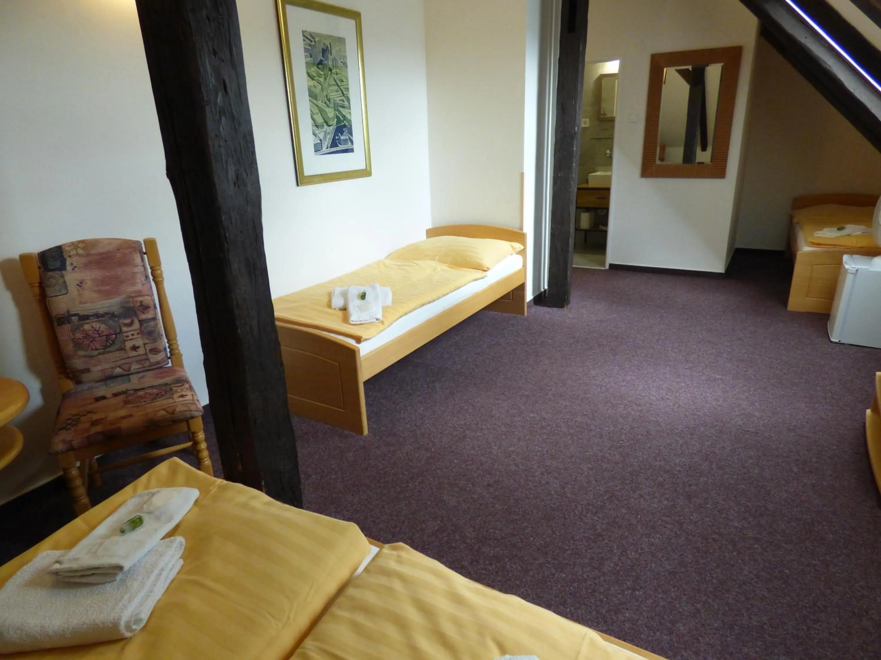 Bed in Hotel Svornost