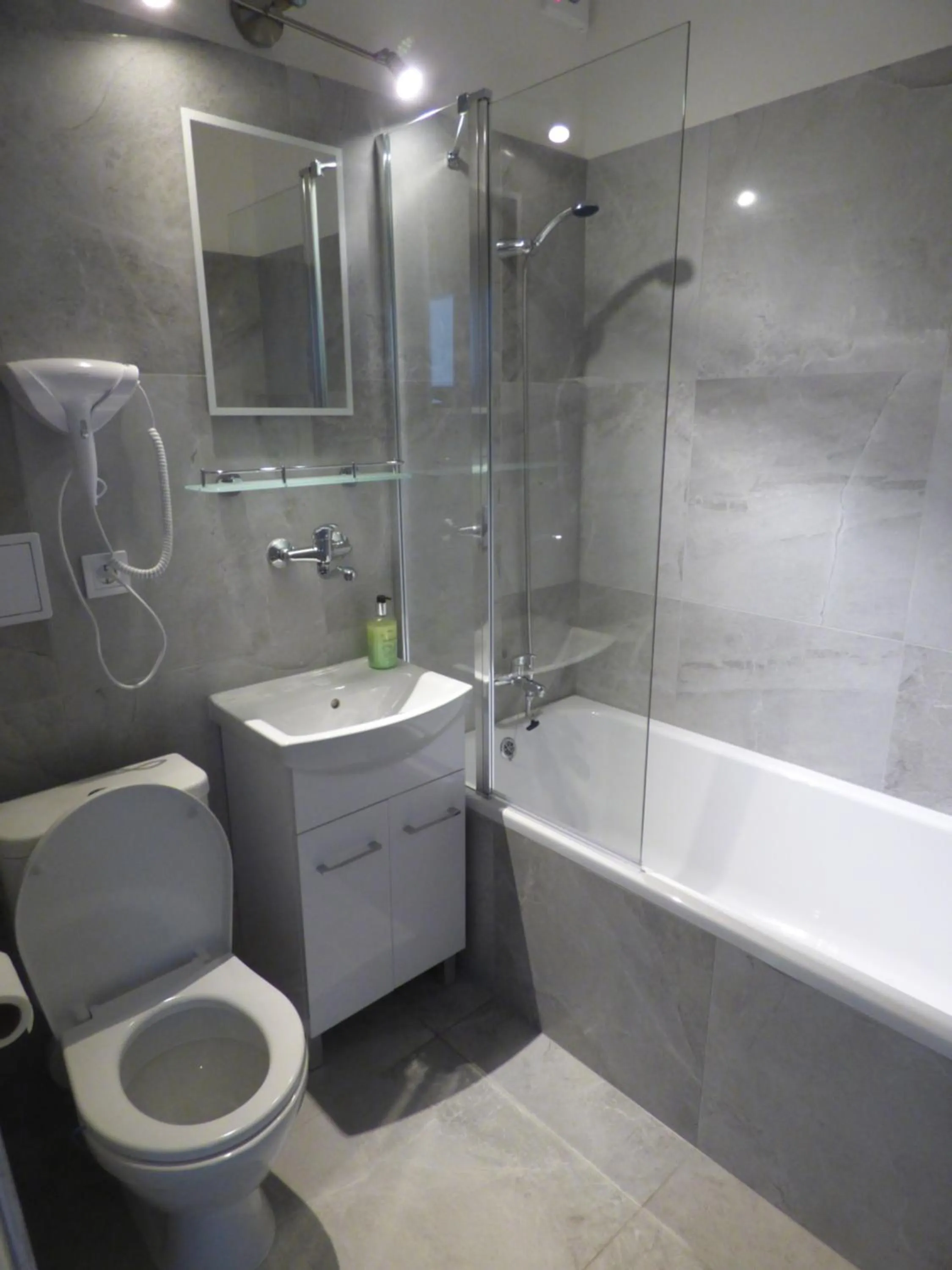 Bathroom in Hotel Svornost