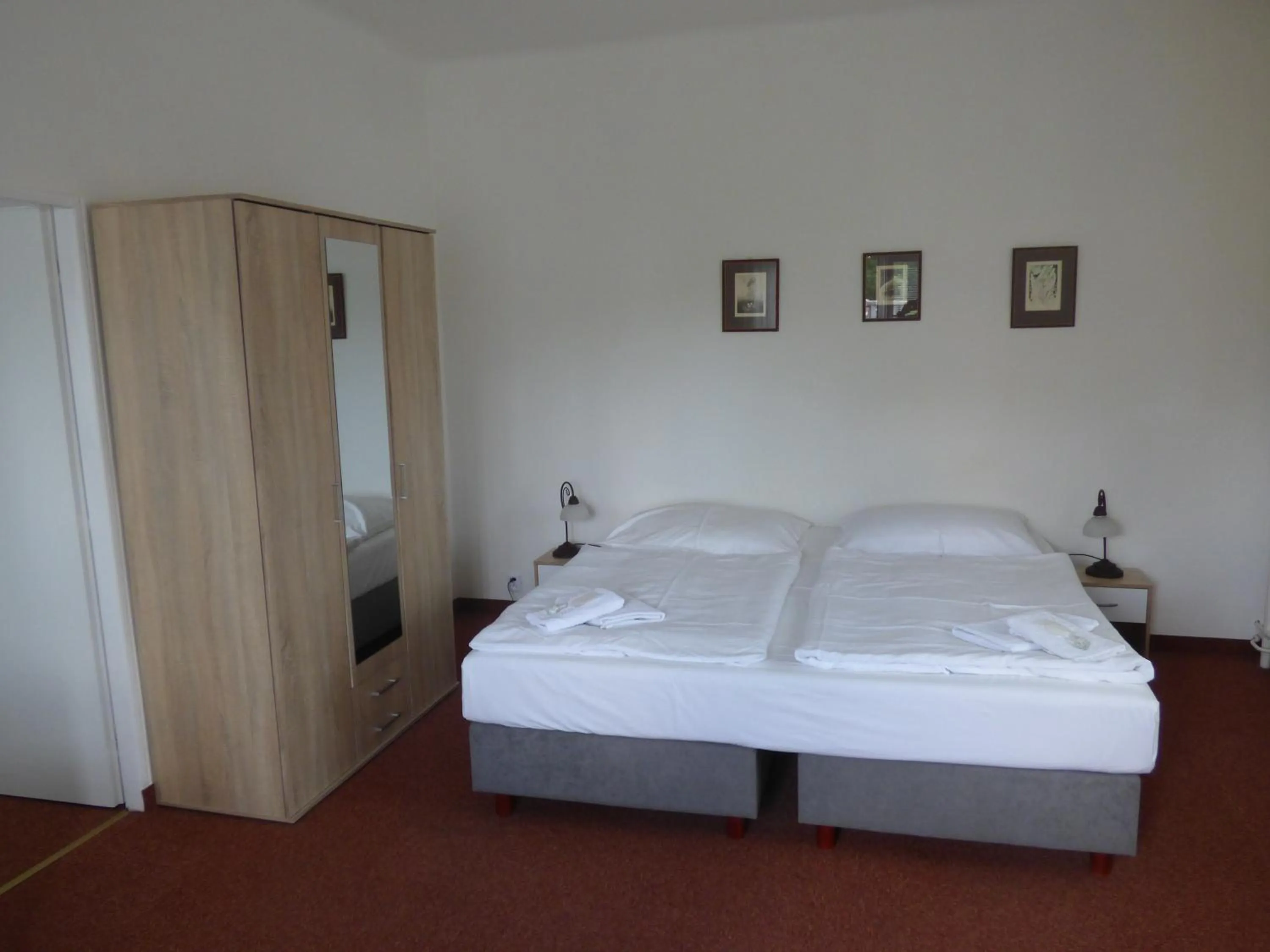 Bed in Hotel Svornost