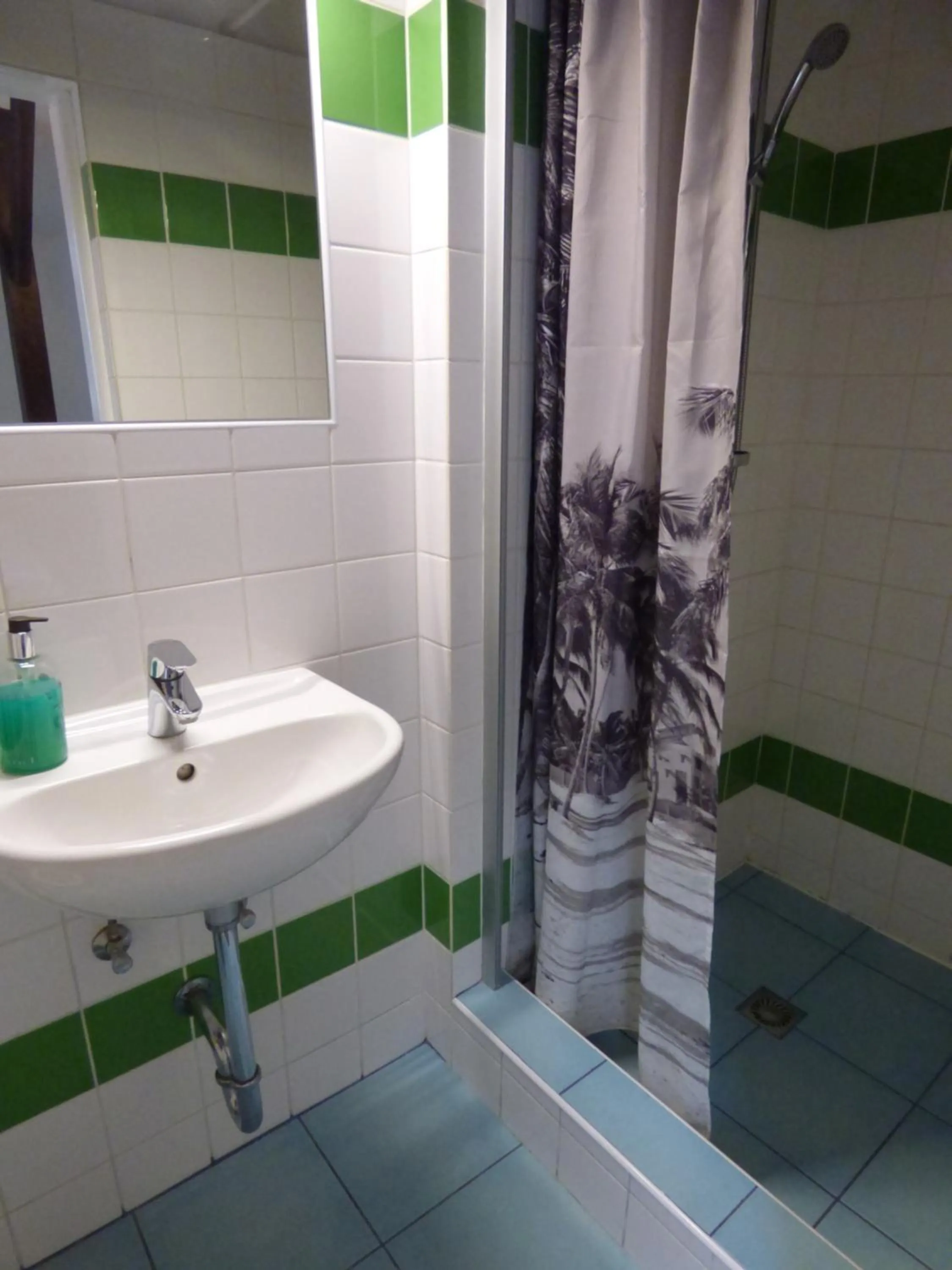 Shower in Hotel Svornost