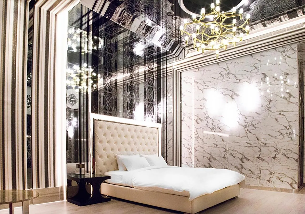 Bed in Royal Group Motel Feng Shan Branch