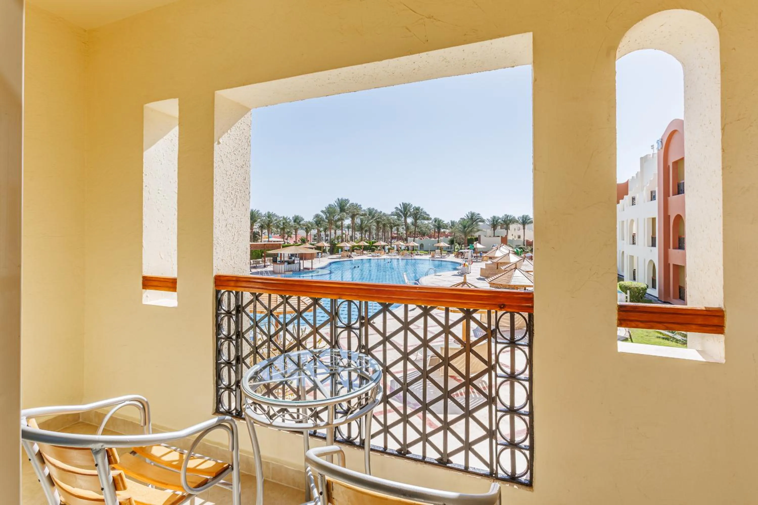 Pool view in Sunrise Royal Makadi Resort