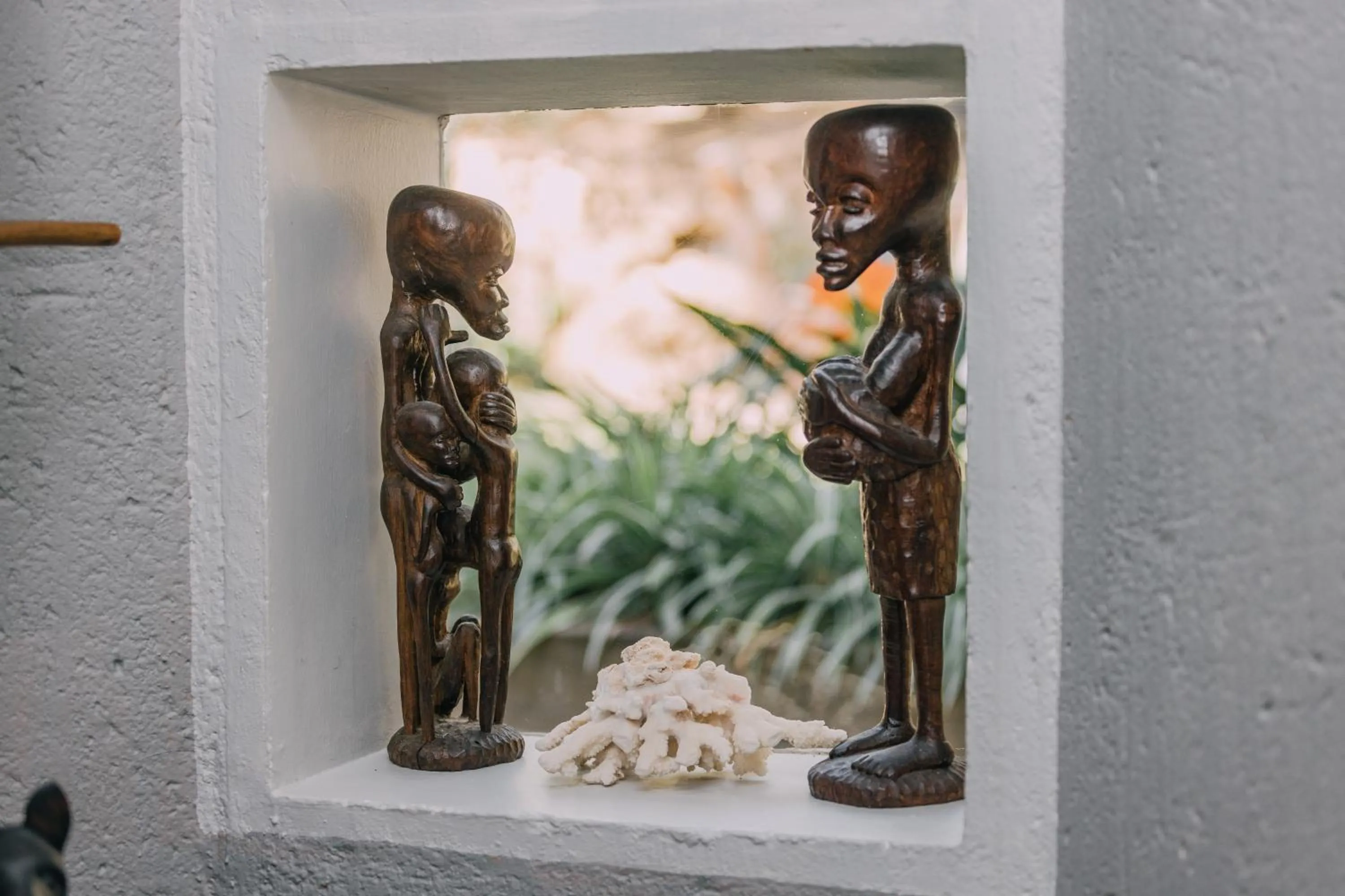 Decorative detail in Beetleloop Guest House