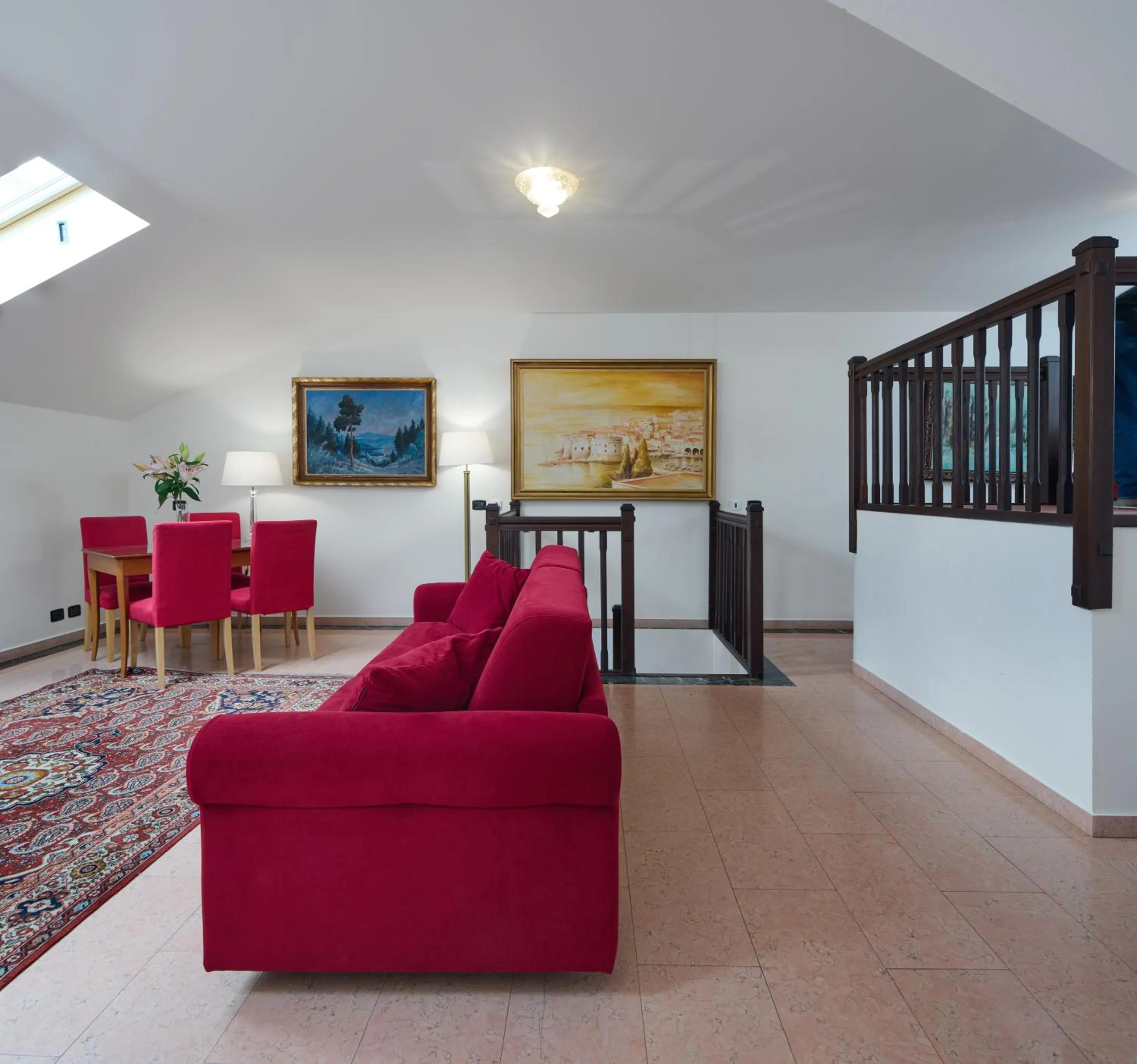 Living room in Hotel Leon D´Oro