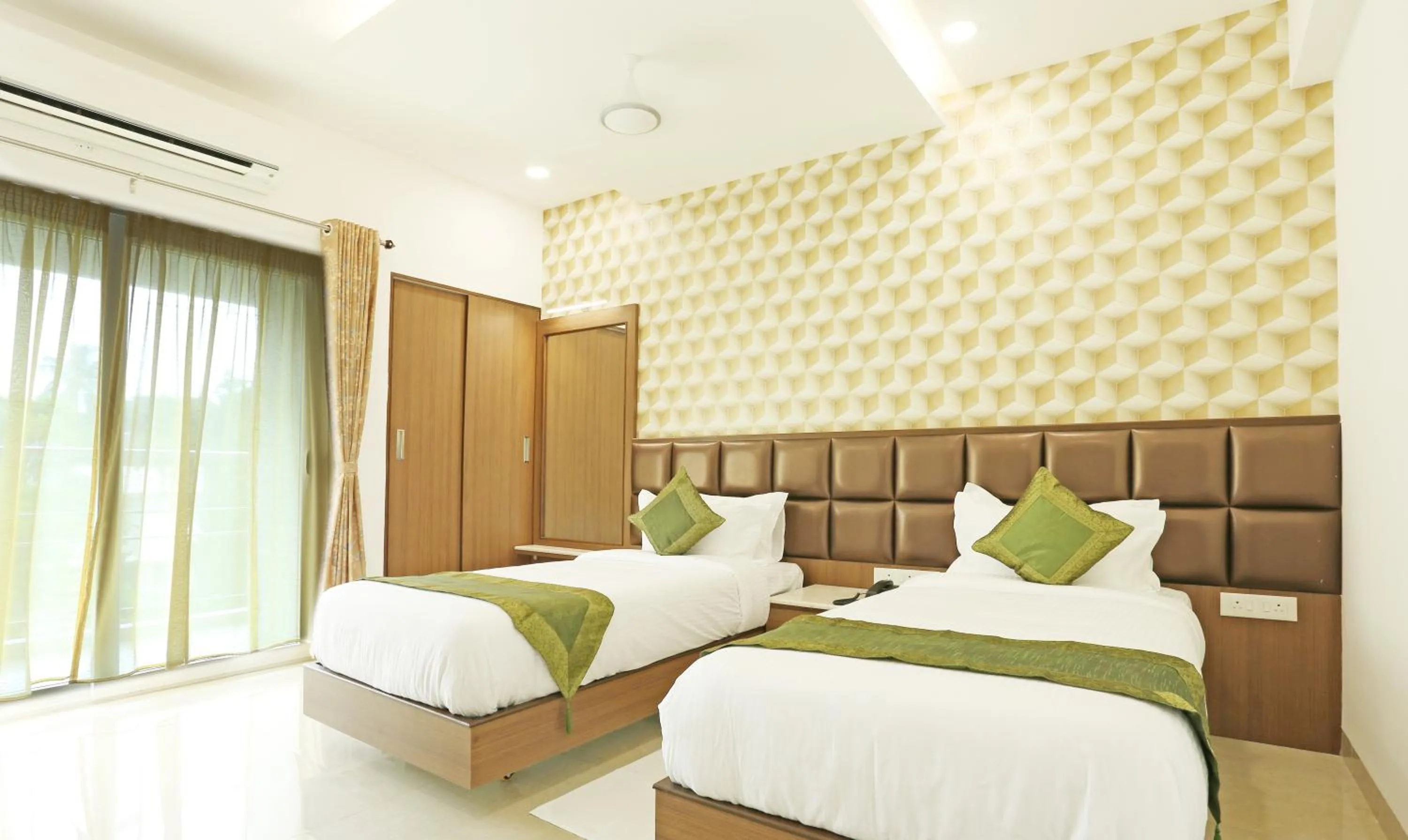 Bed in Treebo Pechis Castle