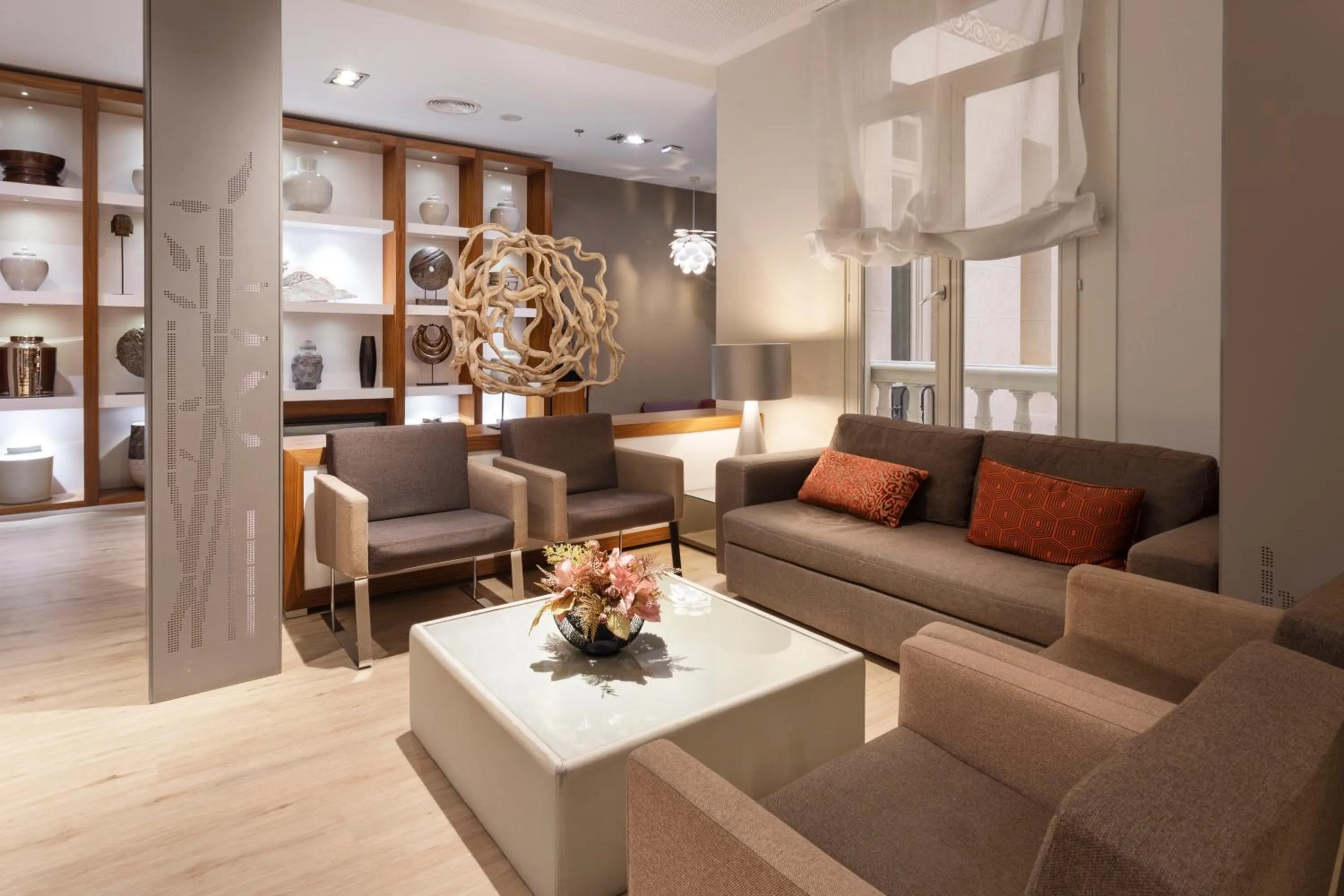 Lobby or reception in Catalonia Atocha