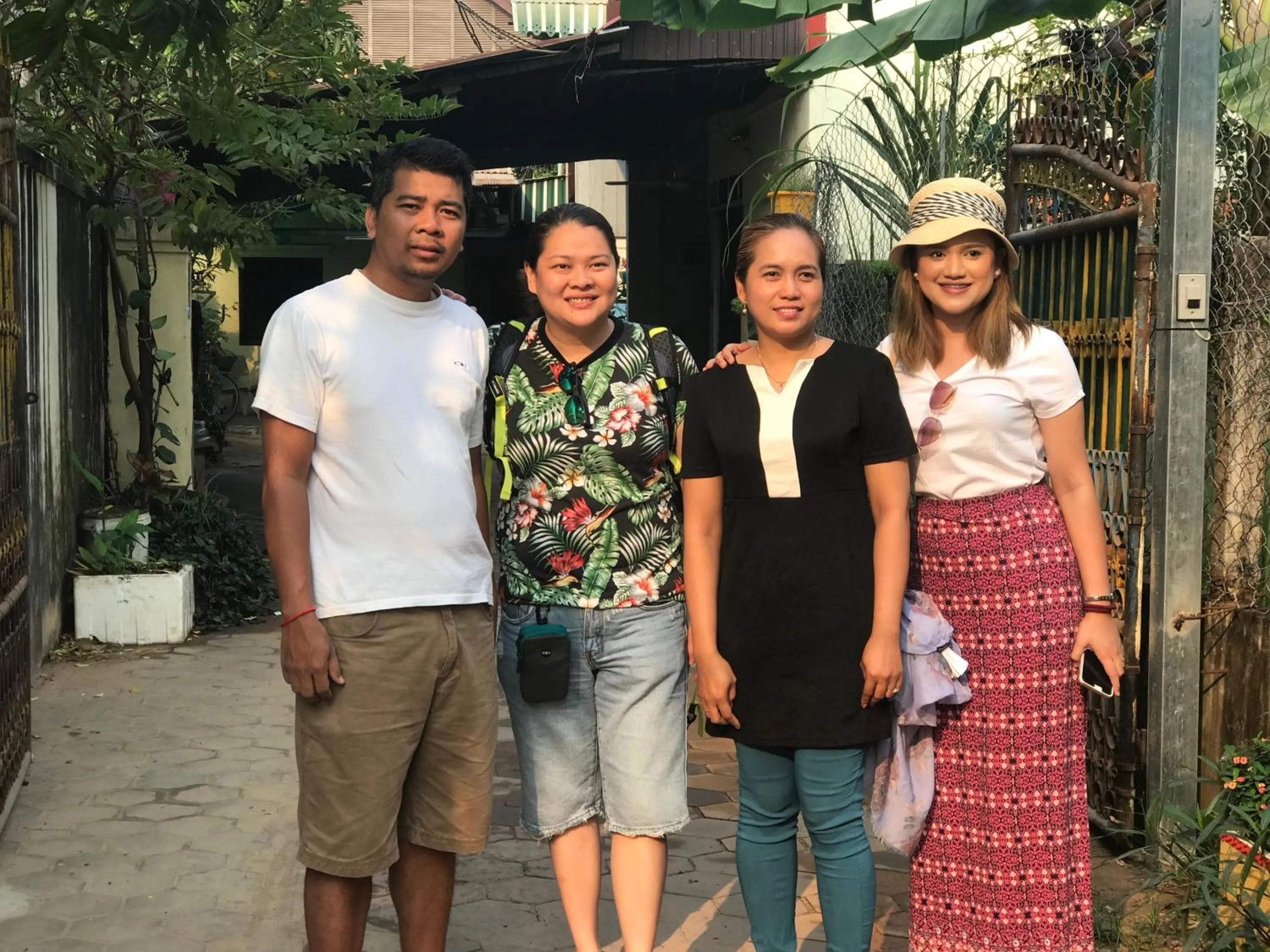 Staff in Siem Reap Homesteading