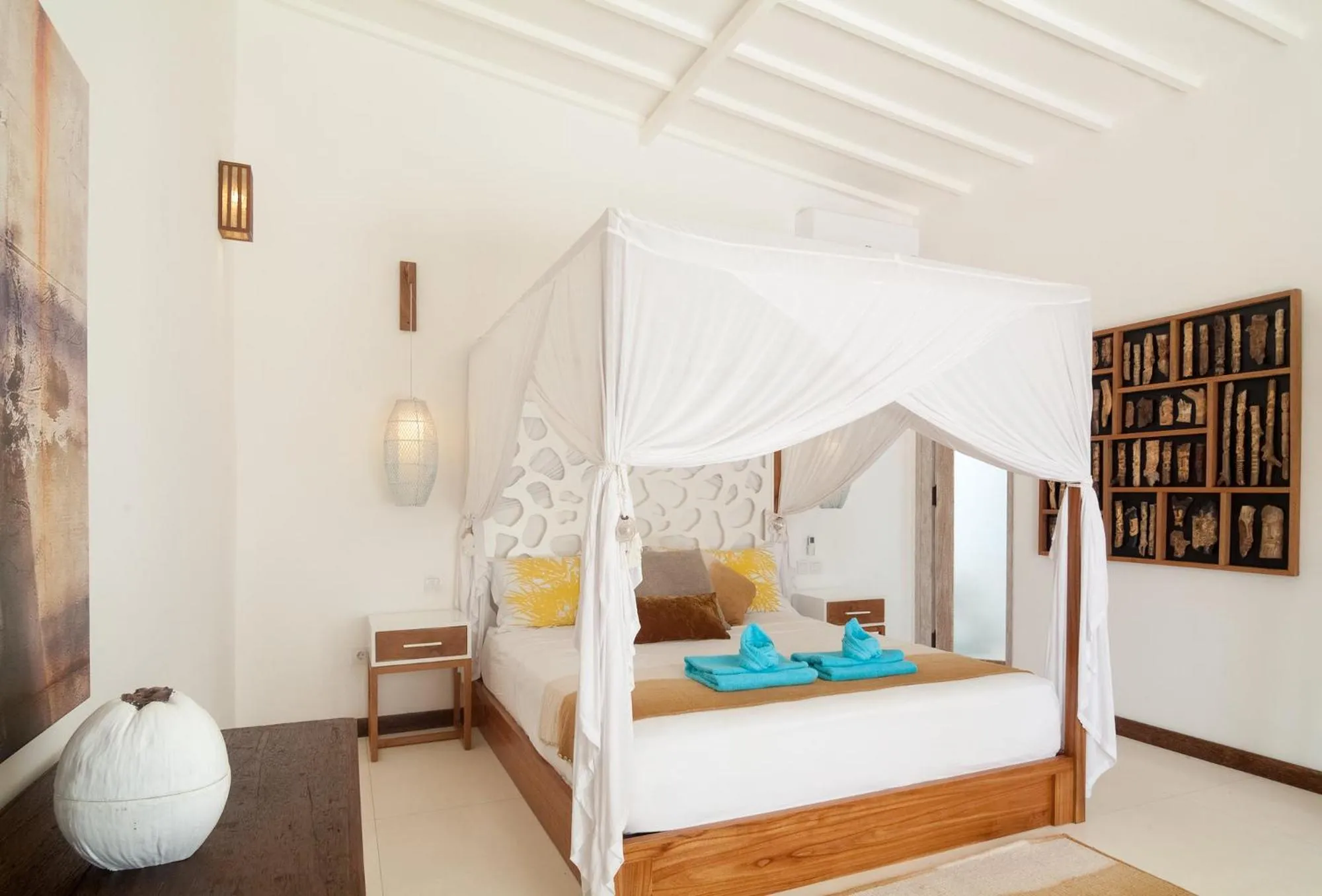 Bedroom, Bed in De'Coco Villa