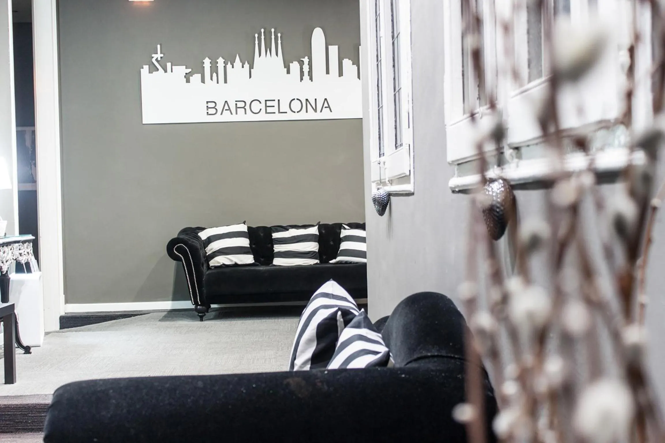 Lobby or reception in Hostal Boutique Khronos